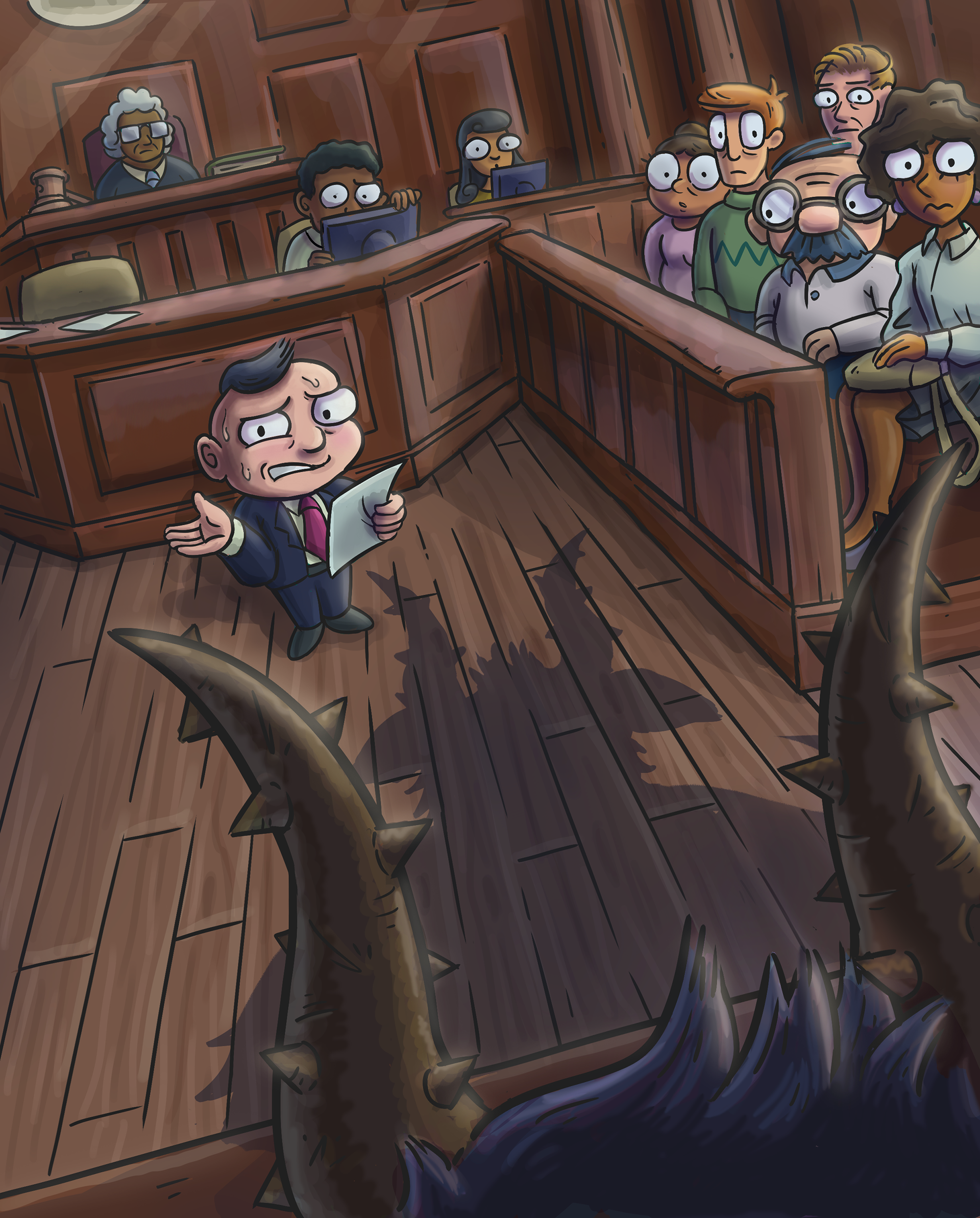 "Devil's Advocate" Adobe Photoshop 2019