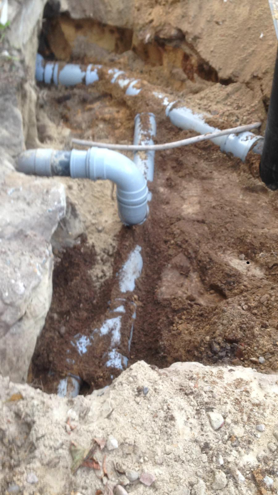 Verhallen Grondverzet rioolwerk