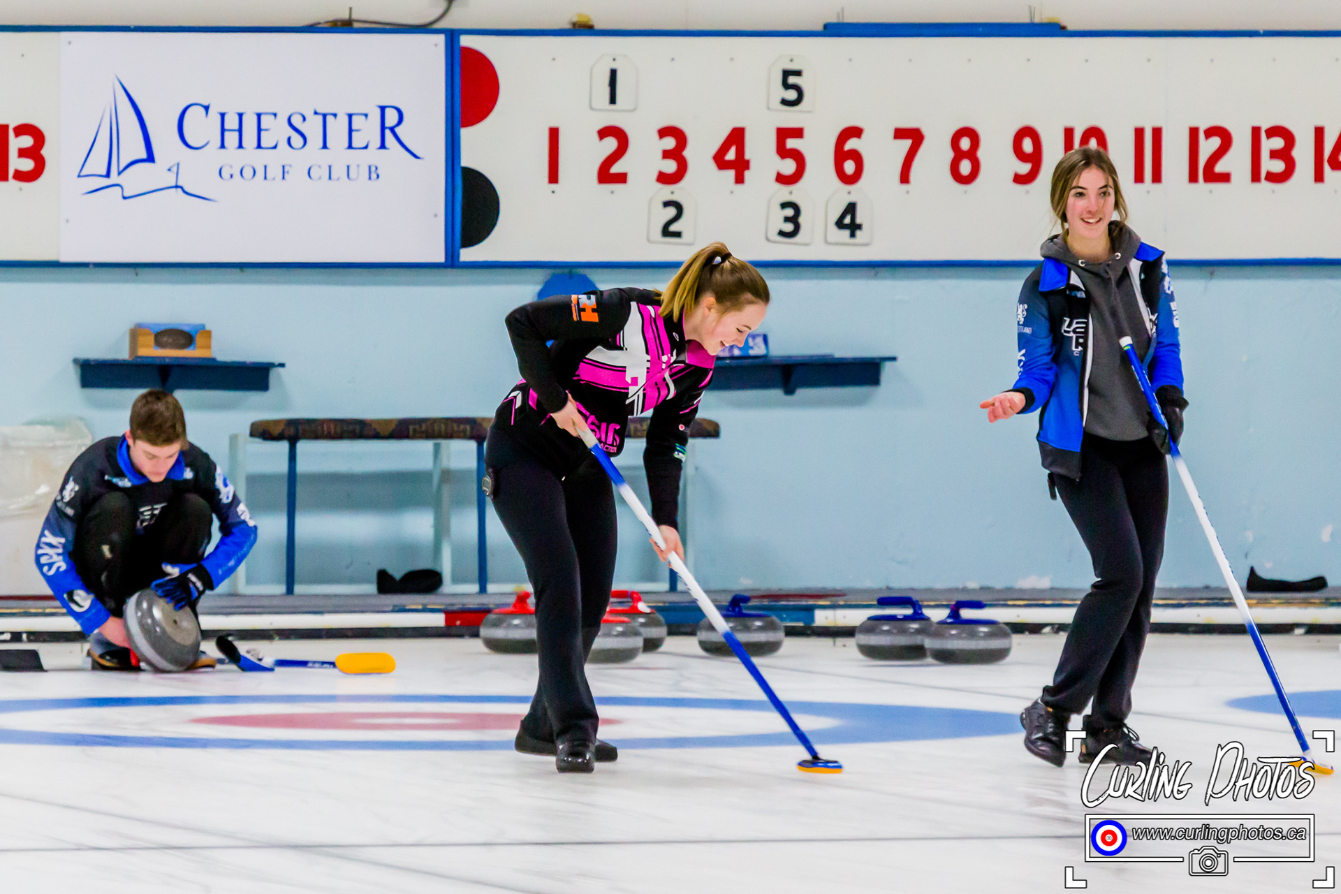 Curling Photos Jr Mixed Doubles Spiel SEMIs Jan 5, 2020