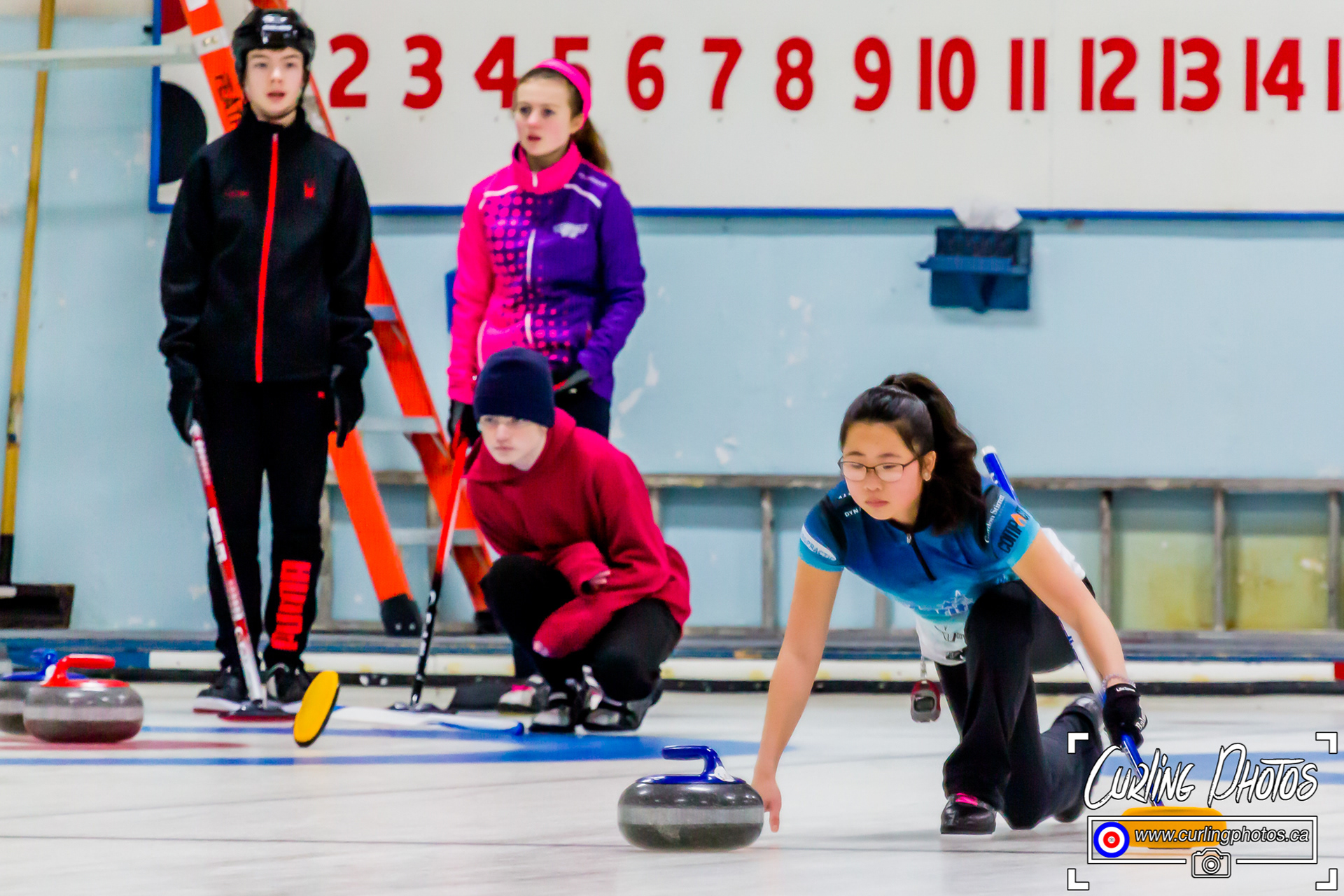 Curling Photos Jr Mixed Doubles U15s Jan 31, 2020