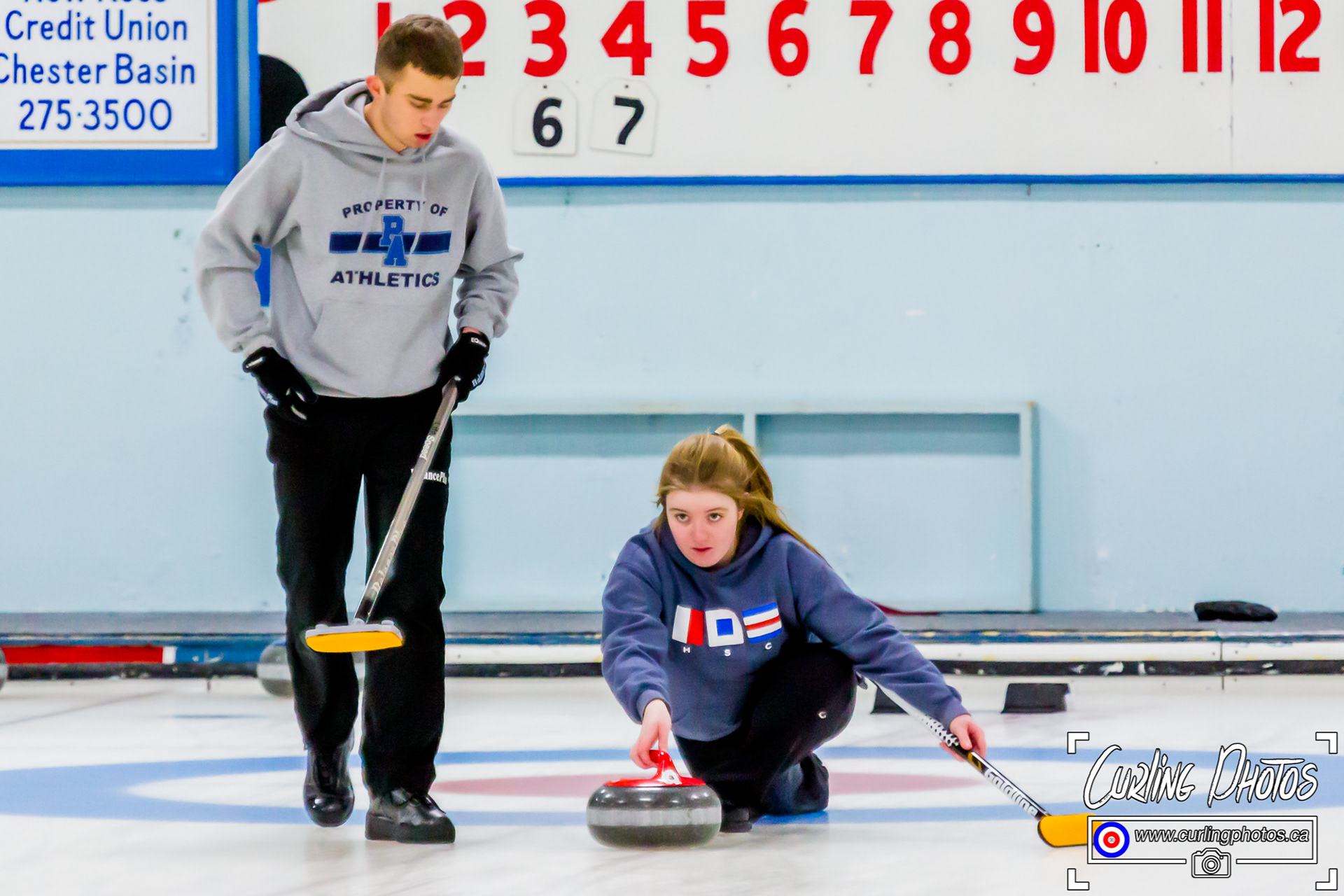 Curling Photos Jr Mixed Doubles U18s Jan 31, 2020