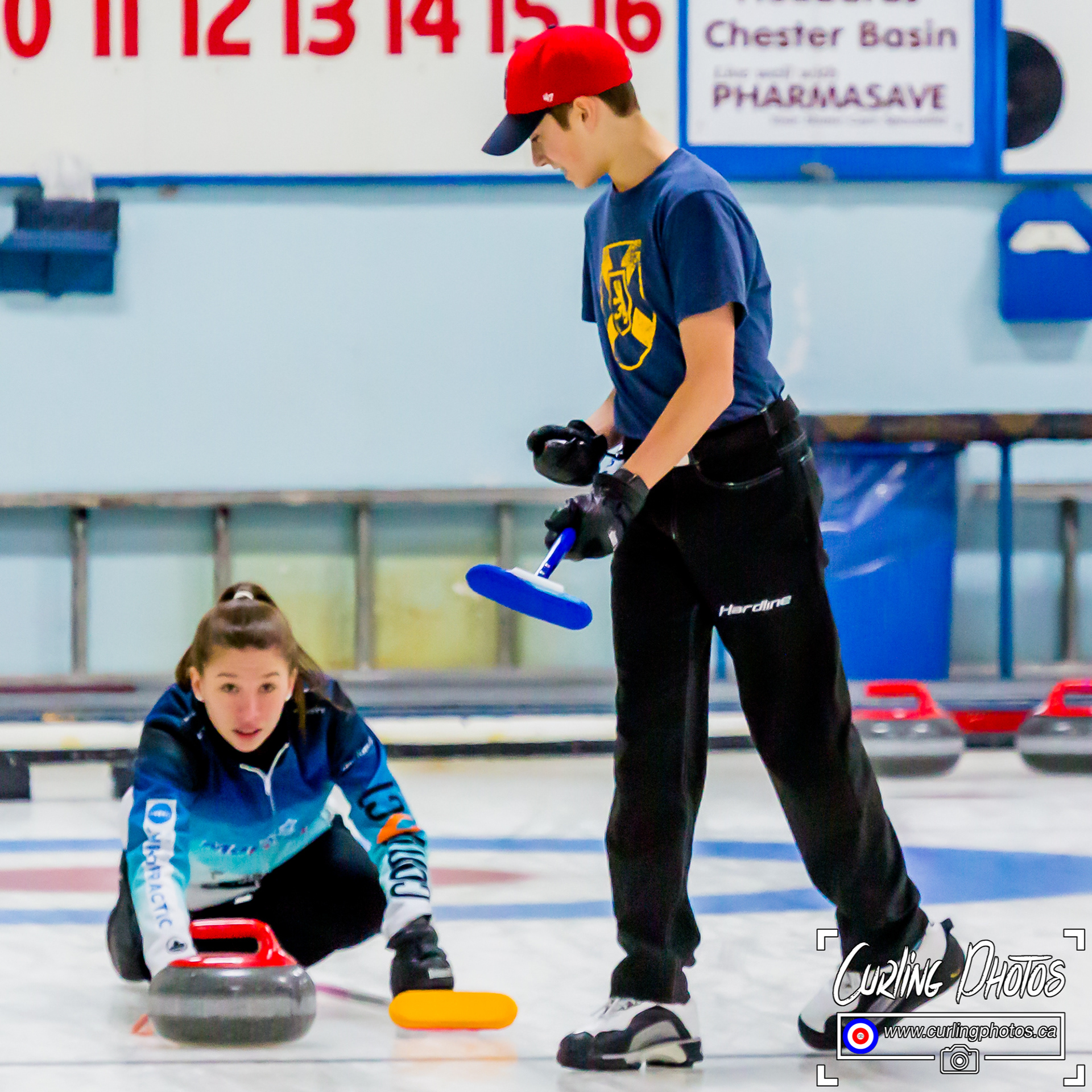 Curling Photos Jr Mixed Doubles U15s Jan 31, 2020