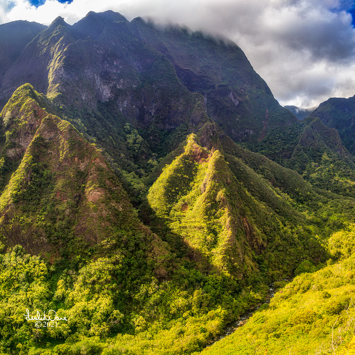 3381 Iao Valley Panorama, Maui Hawaii