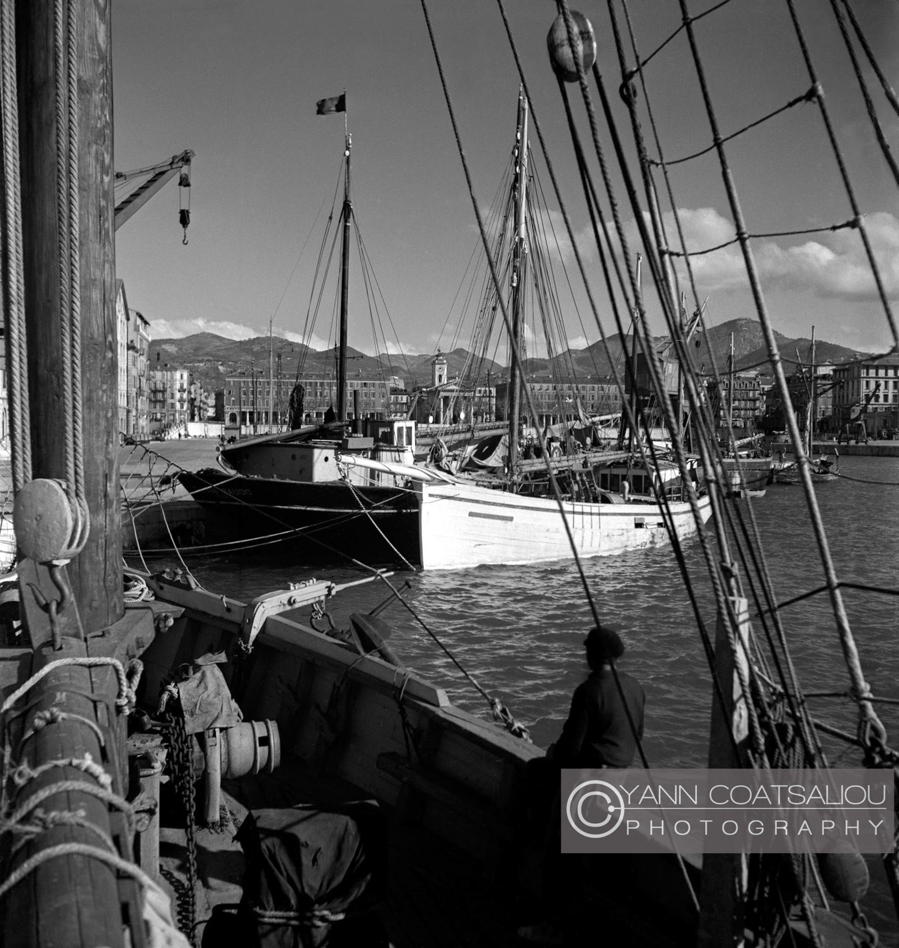 Port de Nice 1946