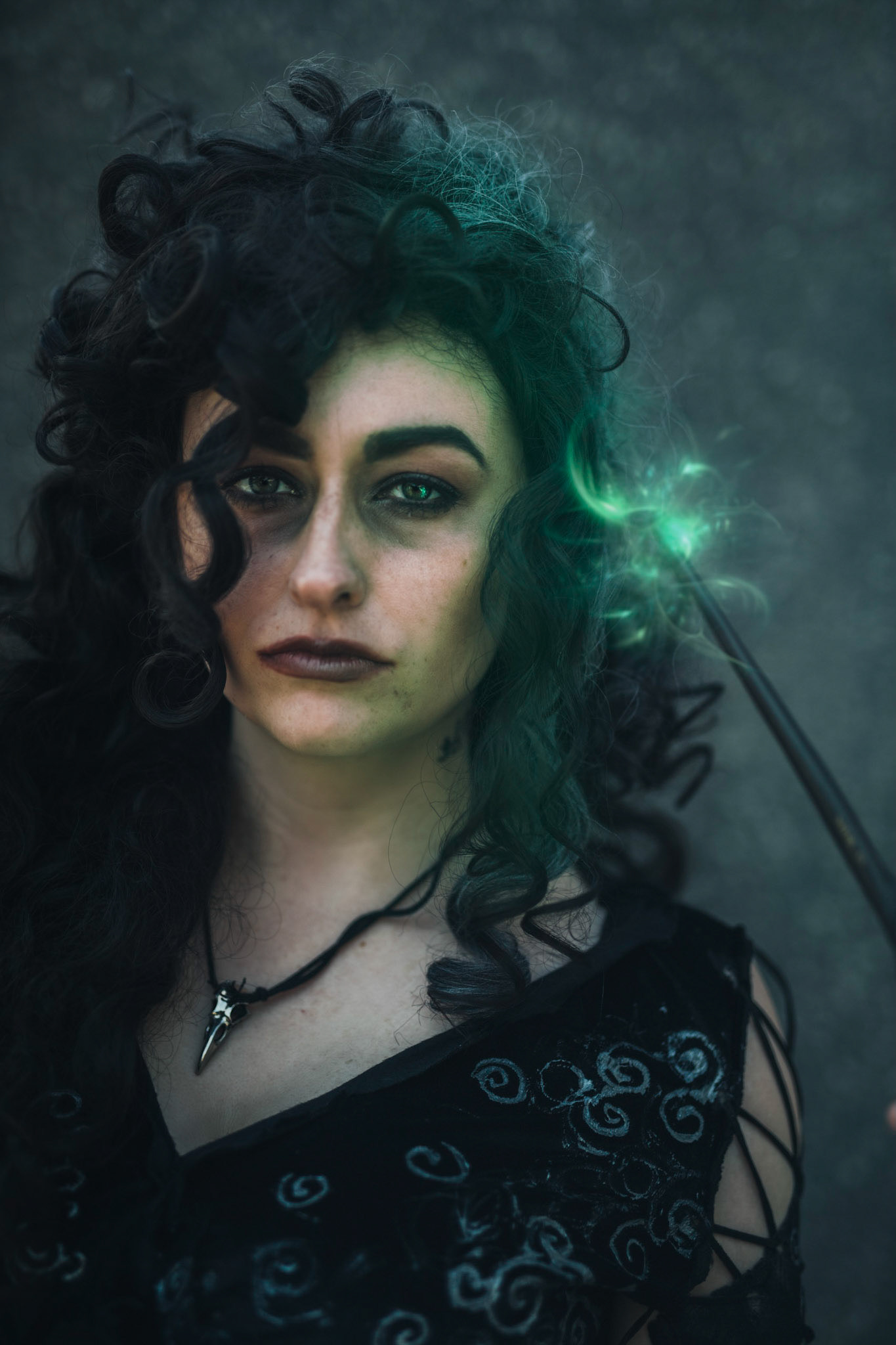 @hellatrixcosplay as Bellatrix Lestrange