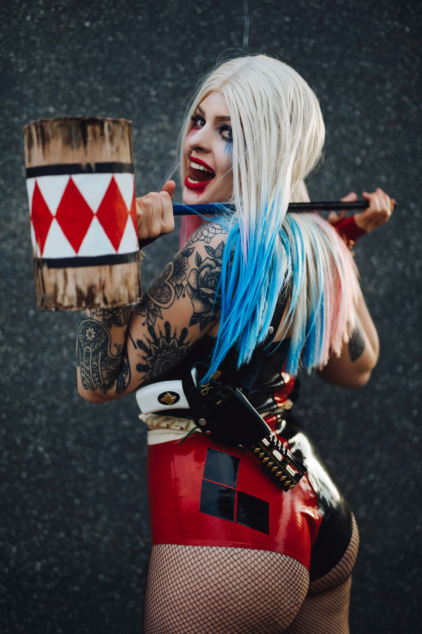 @beckahsuicide as Harley Quinn