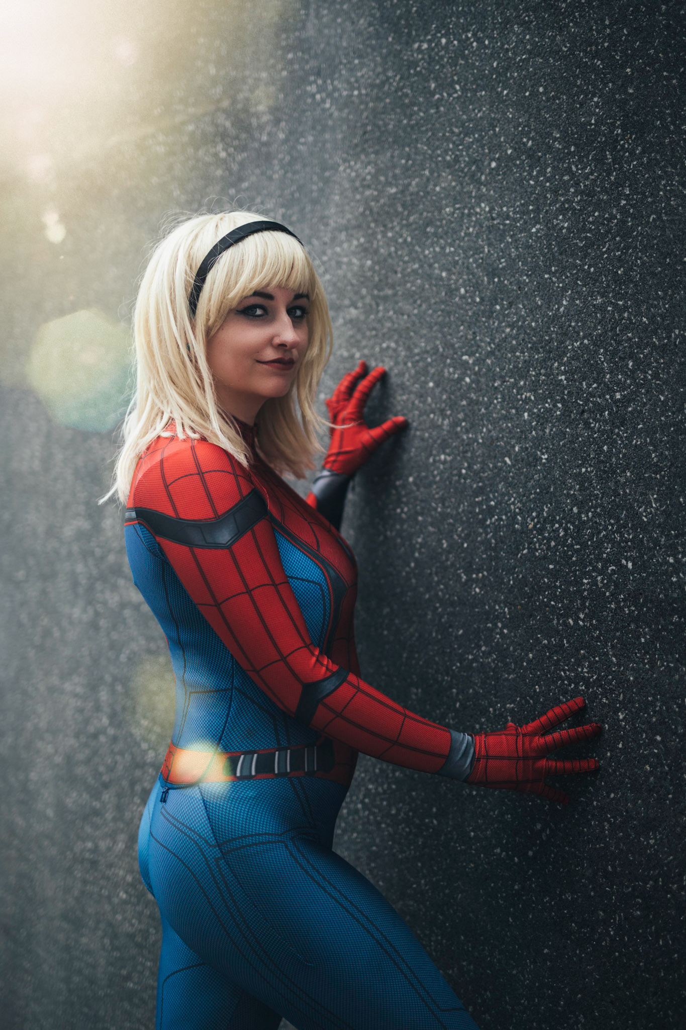 @hellatrixcosplay as Spider-Gwen