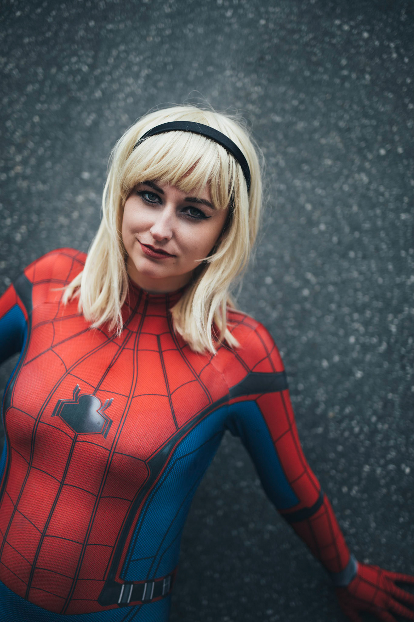 @hellatrixcosplay as Spider-Gwen