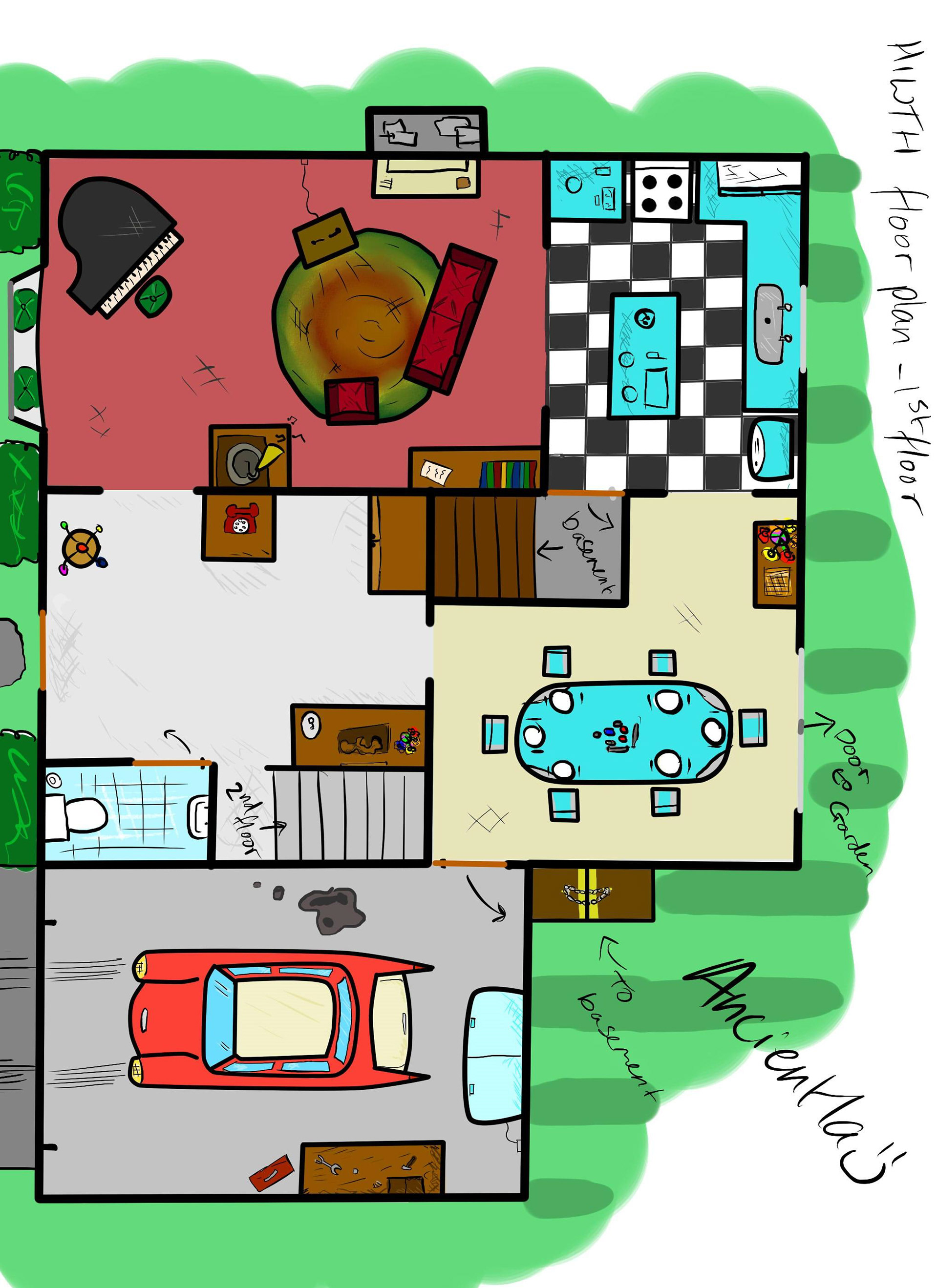 level design 1st floor