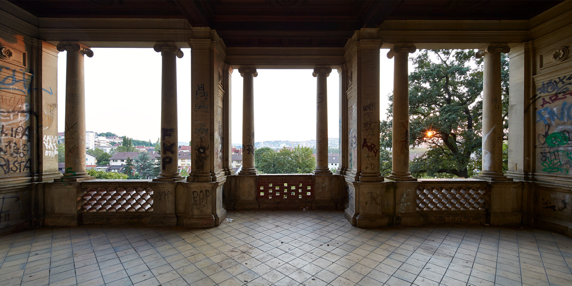 Lukas Brenner Architekturfotografie - Villa Berg Stuttgart