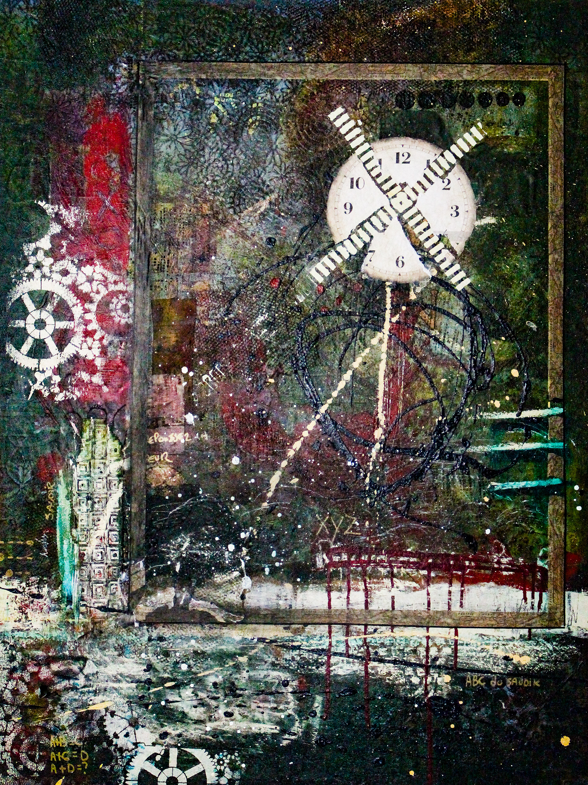 The Clock, 30 x 40