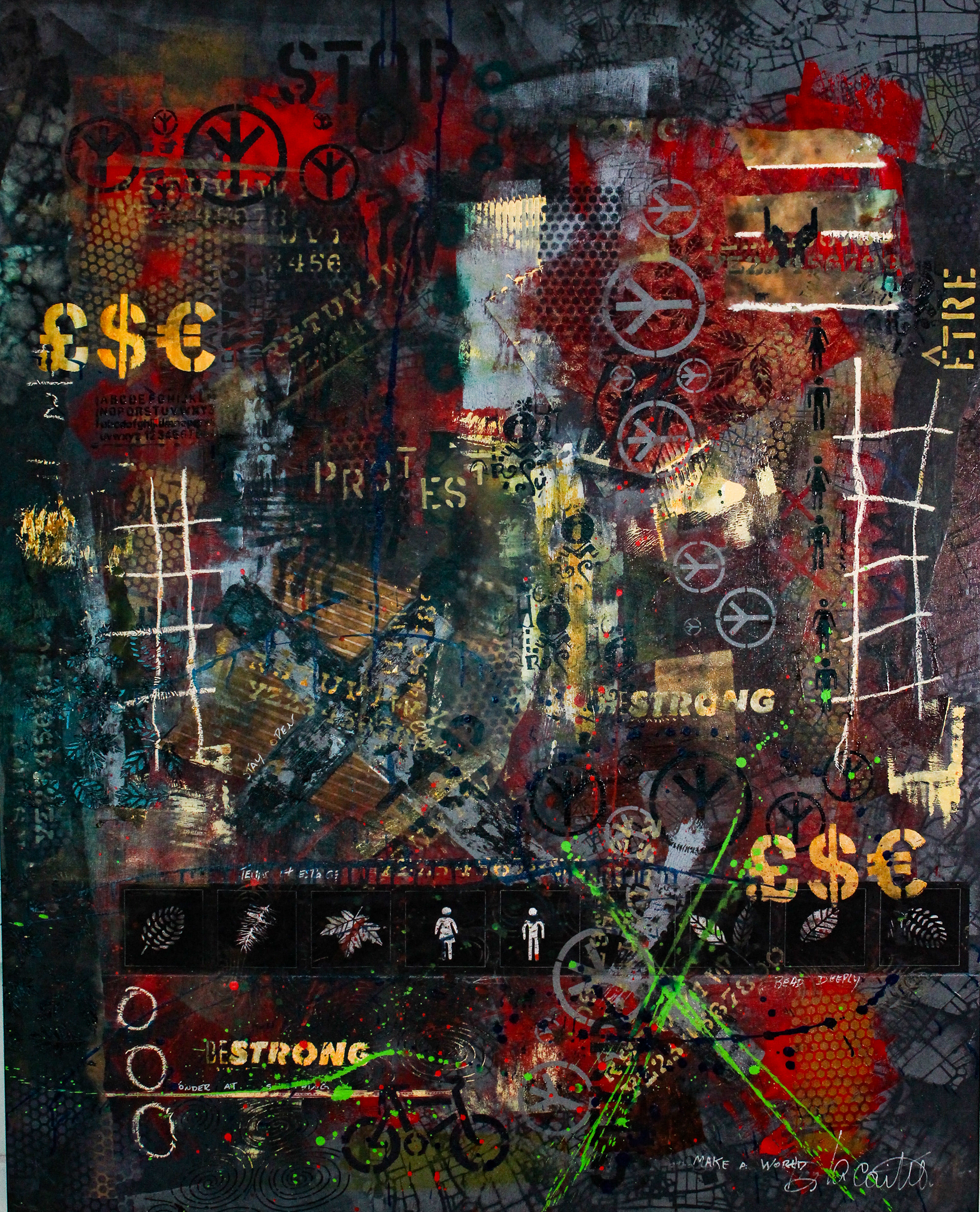 Money is no object, 48 x 60