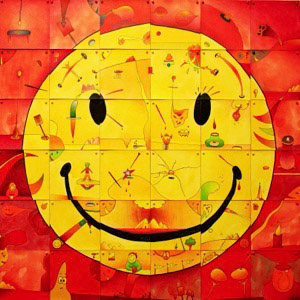 Yellow Smiley 2010 24 x 24