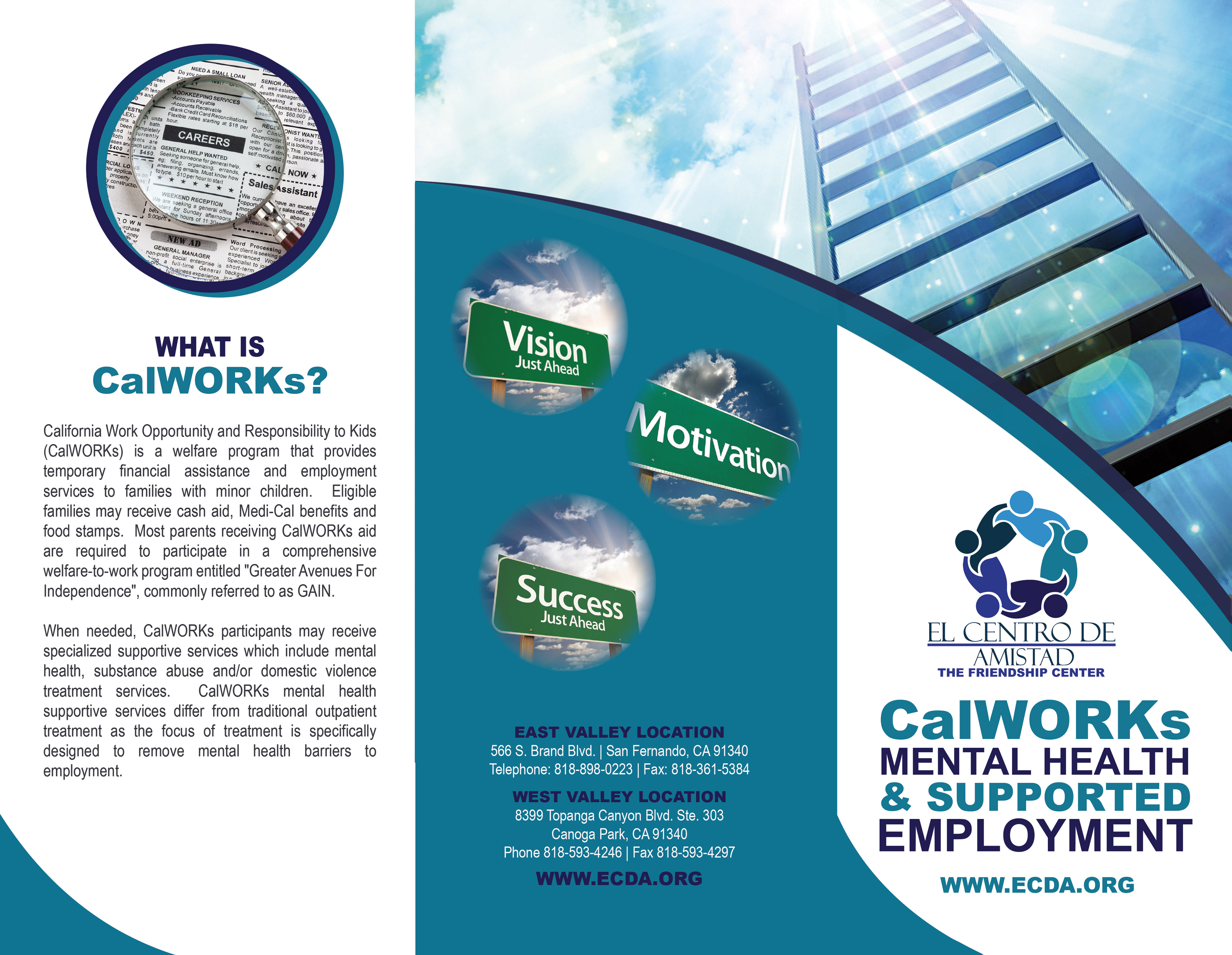 Brochure Design - Outside