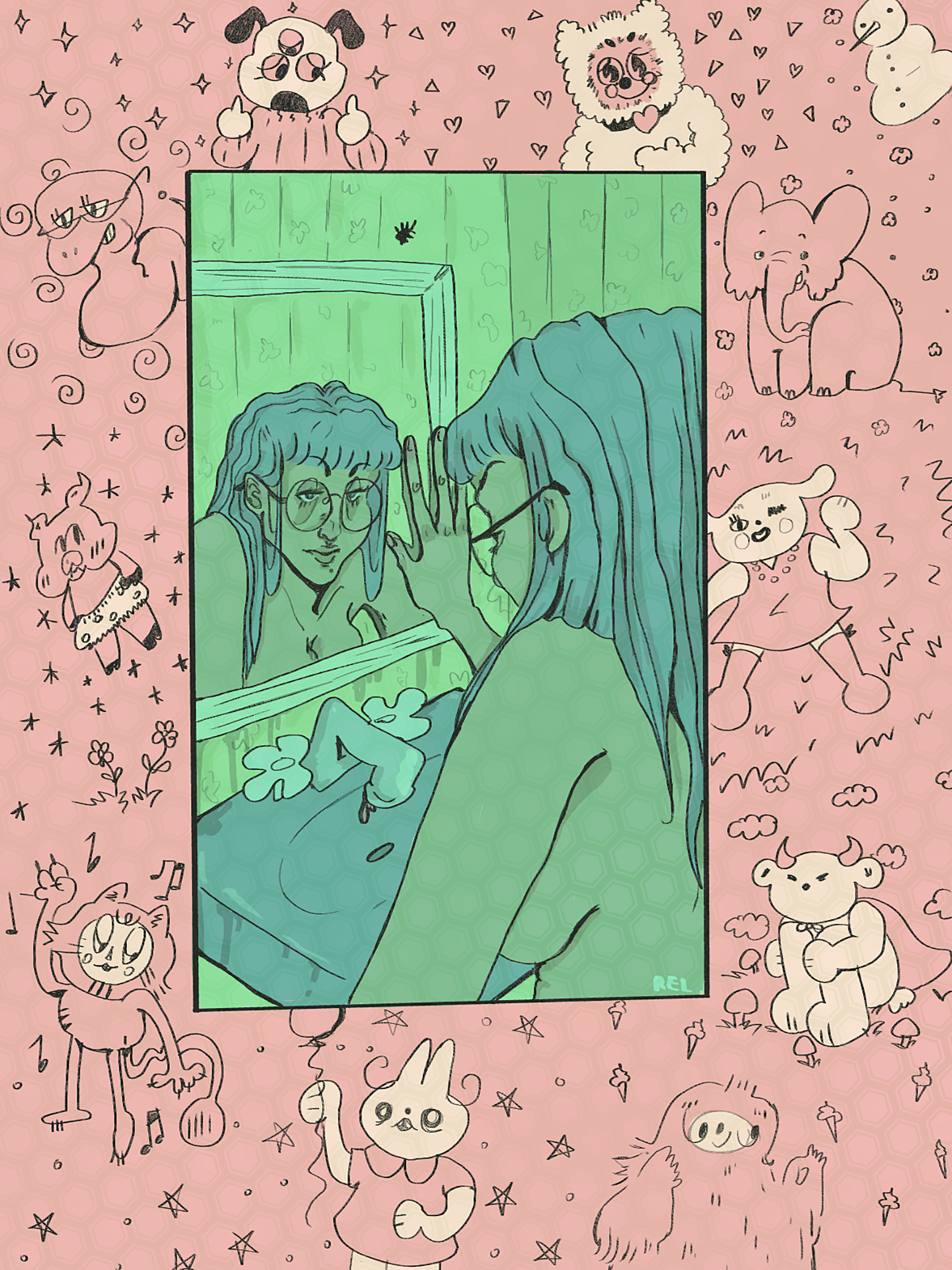“I see you”, Digital, Auriel Quiroz, Mississippi School for Mathematics and Science
