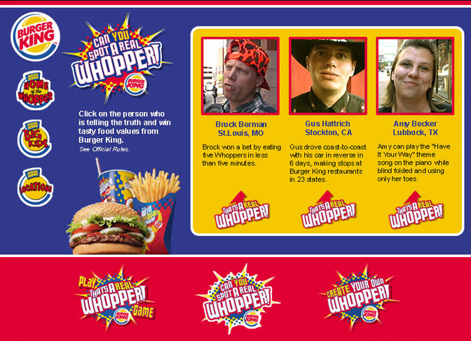 Brand Imagination Burger King That S A Real Whopper