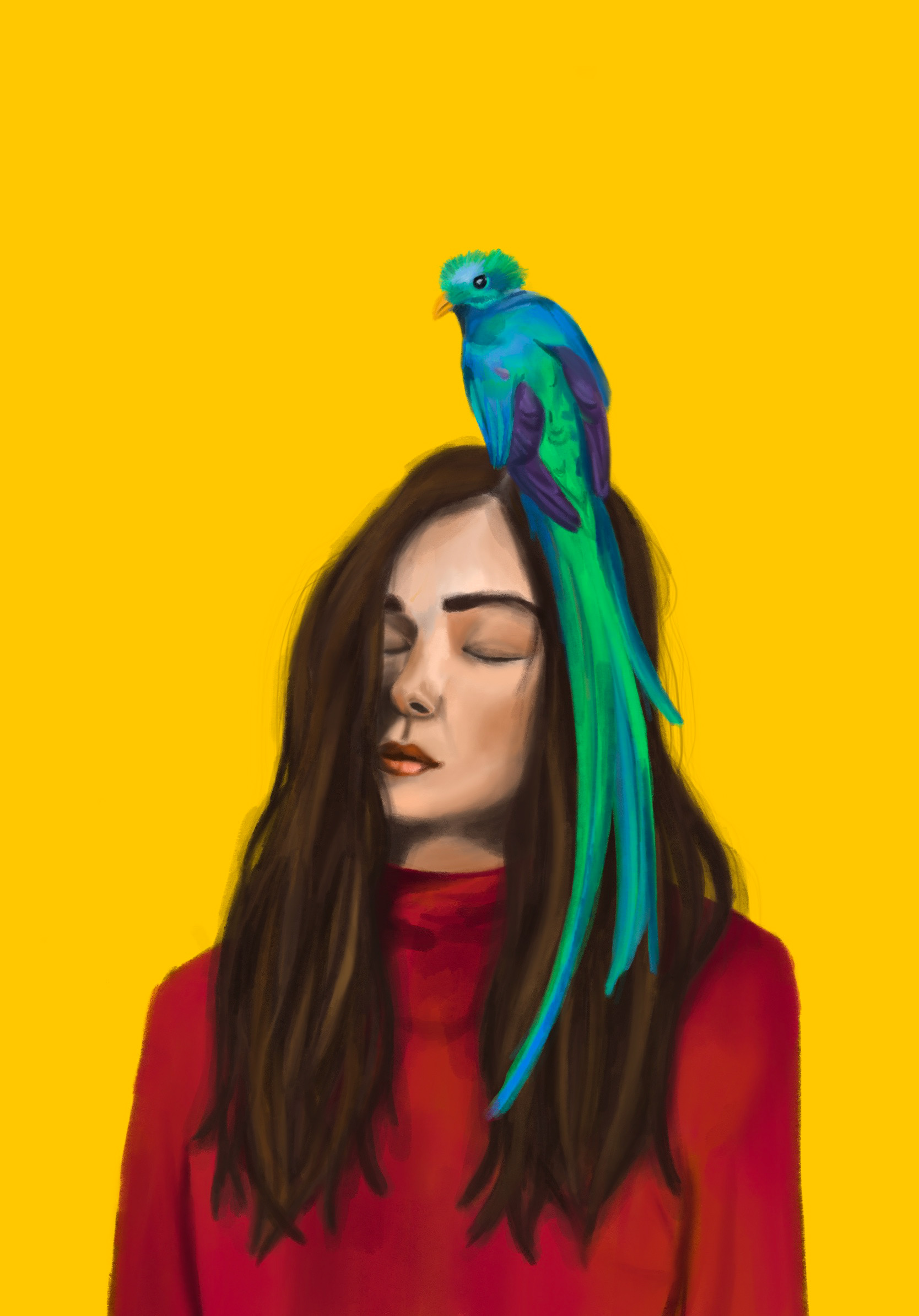 Sure, Why Not, 2019, Digital Illustration, Personal Project