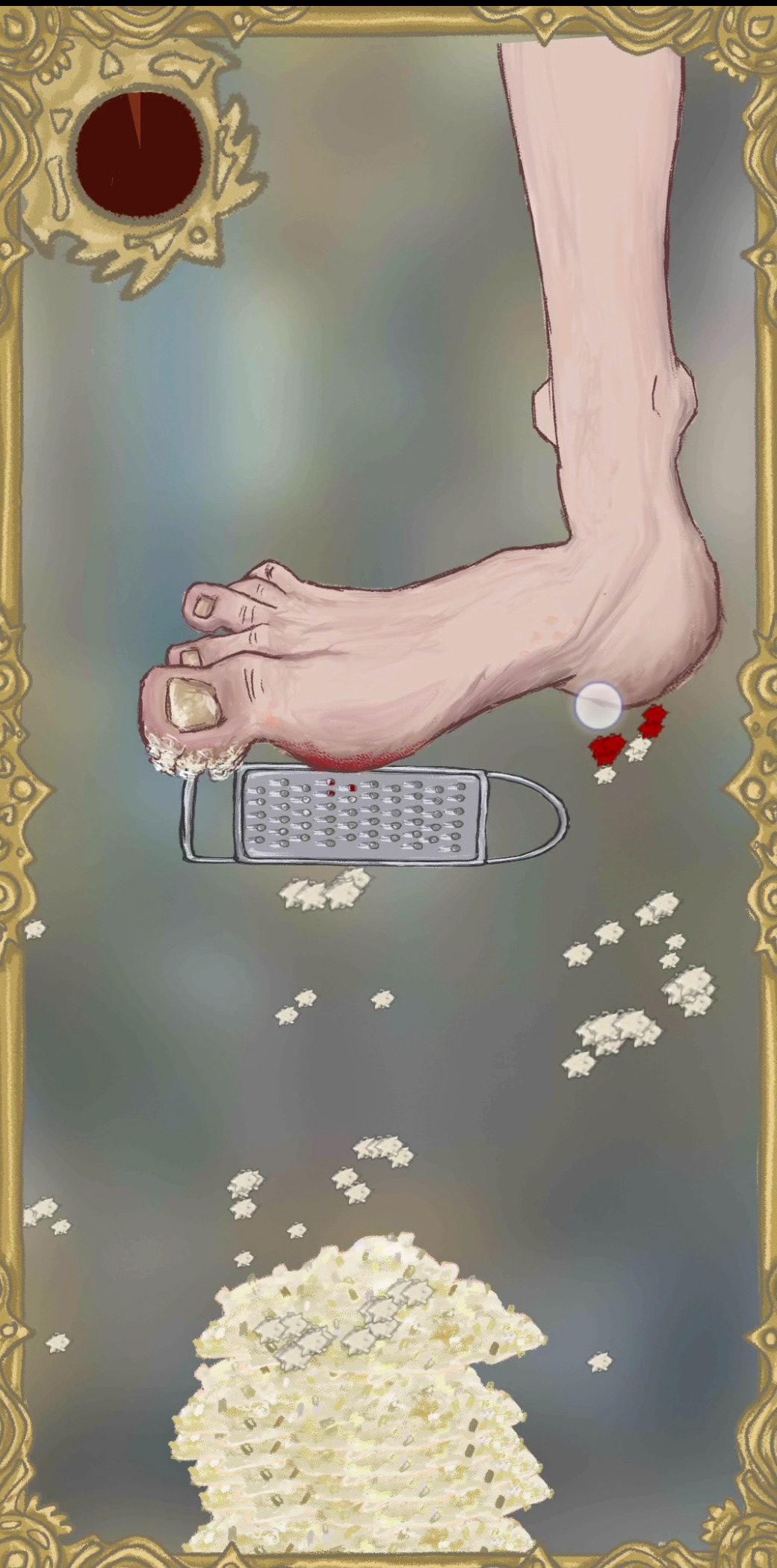 Blody feet