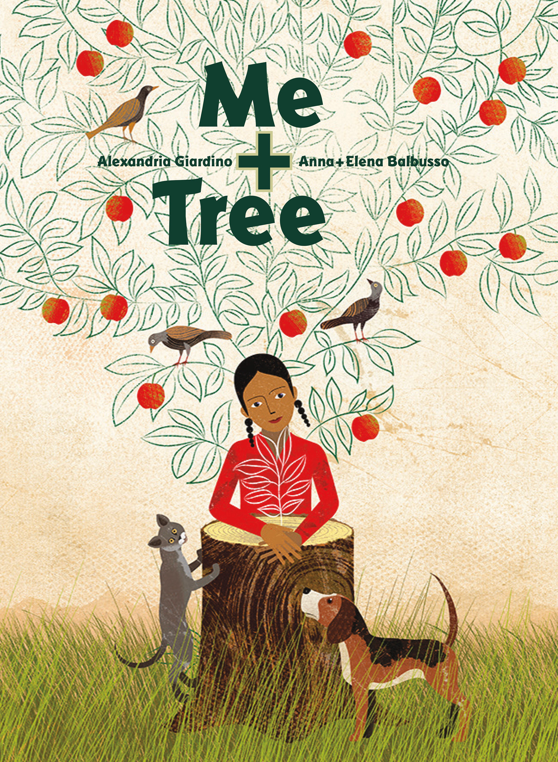 Me+Tree children book illustrated by ©2020 Balbusso Twins