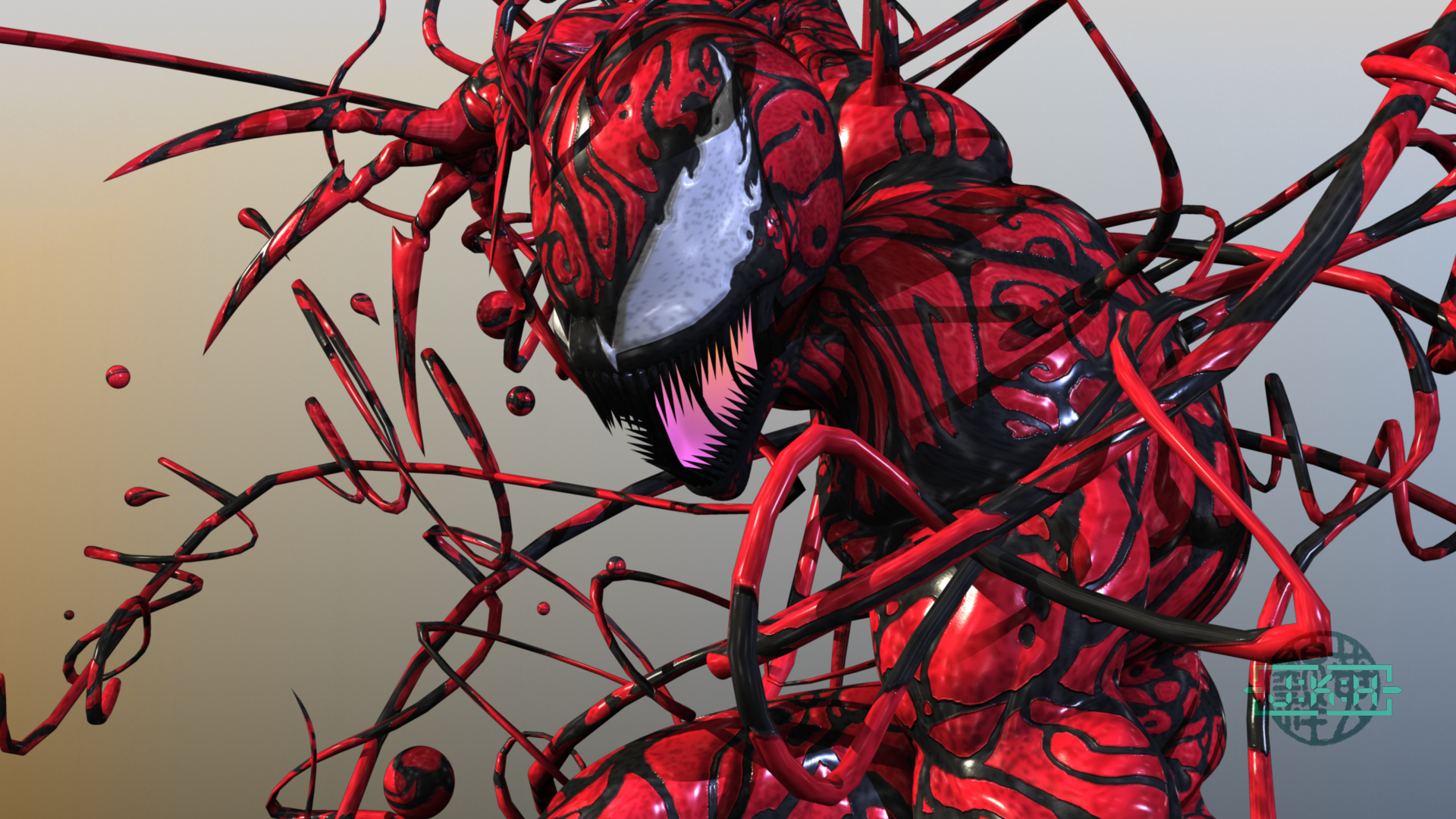 Carnage Decal - toy plastic roblox face png pngwave