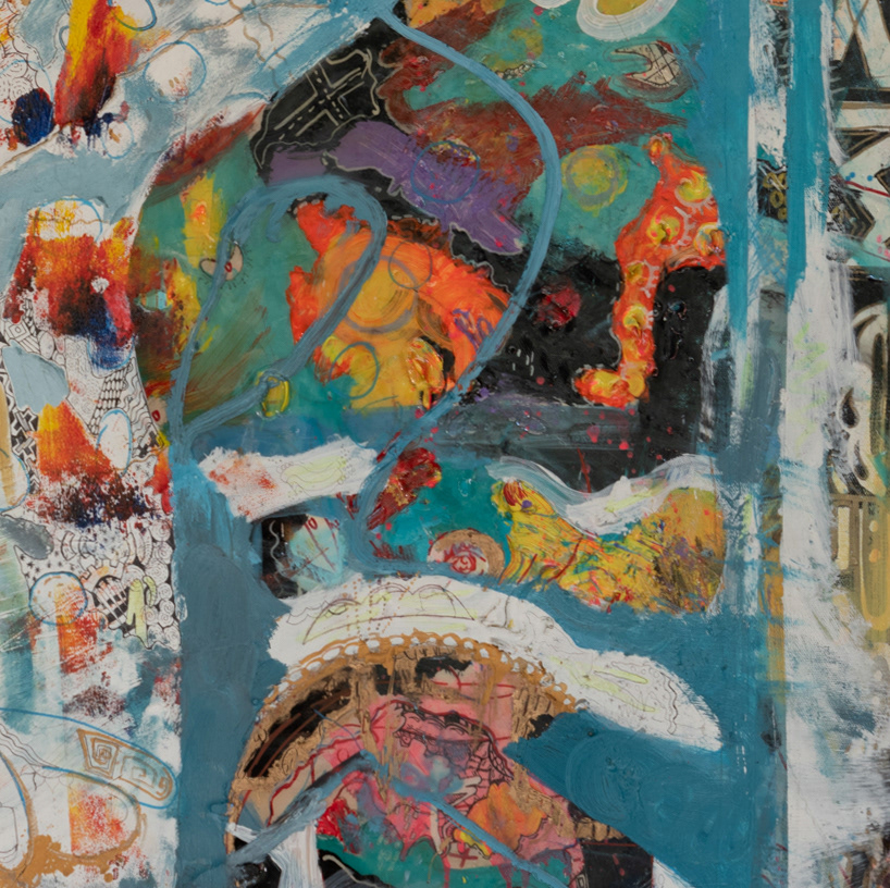 The Shaman Merges with the Initiate - Detail shots