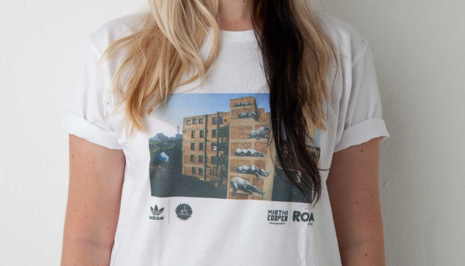 Girl x Sub Pop Stacked White T-Shirt