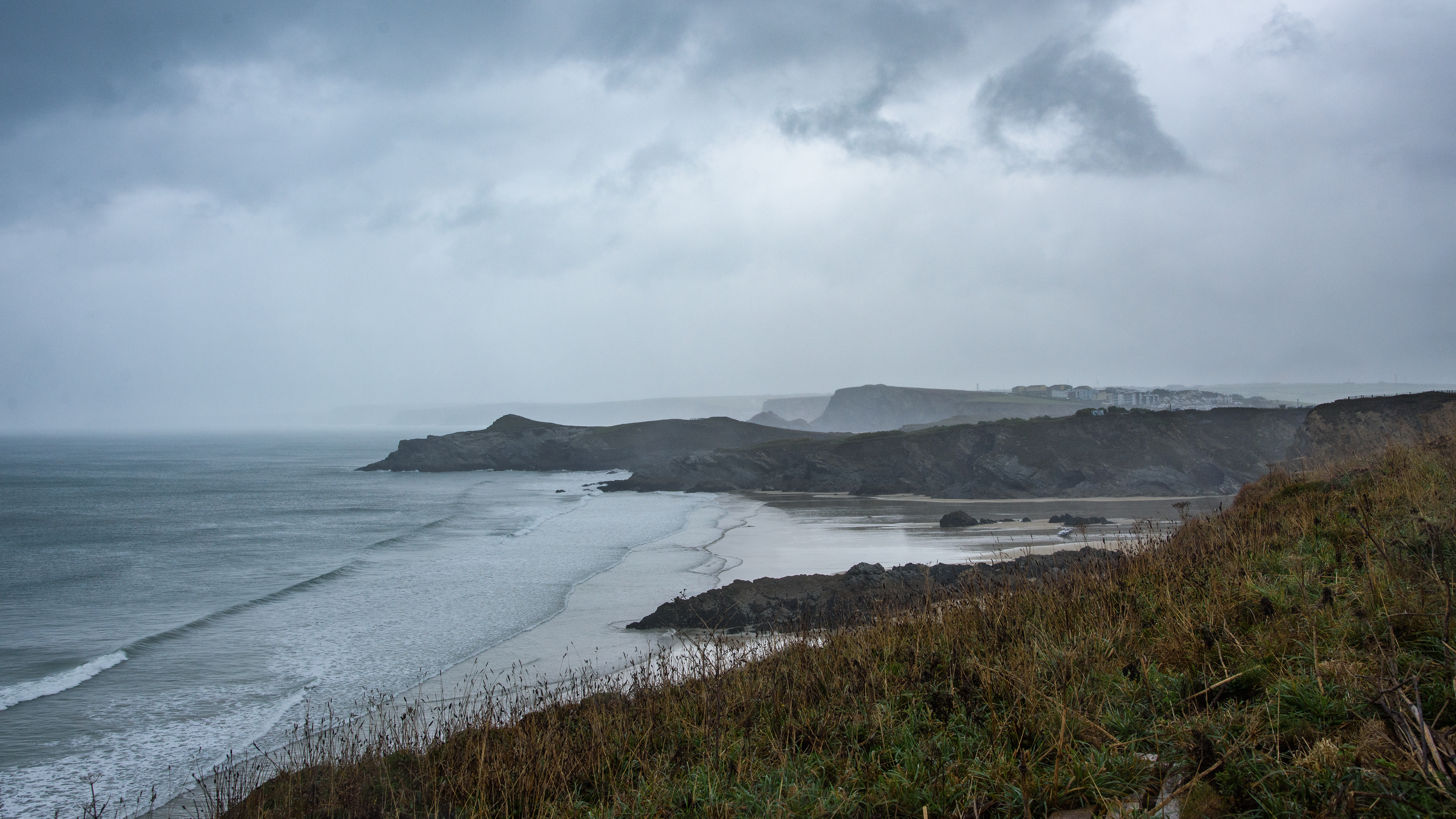 Newquay rain Regen Marinus Veit 2018