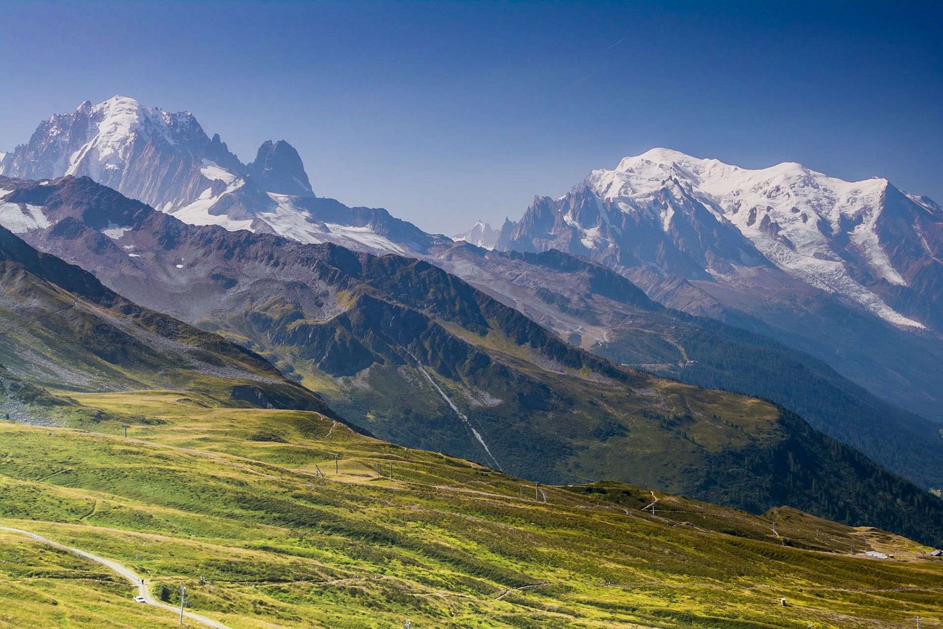 Vue depuis le Col de Balme