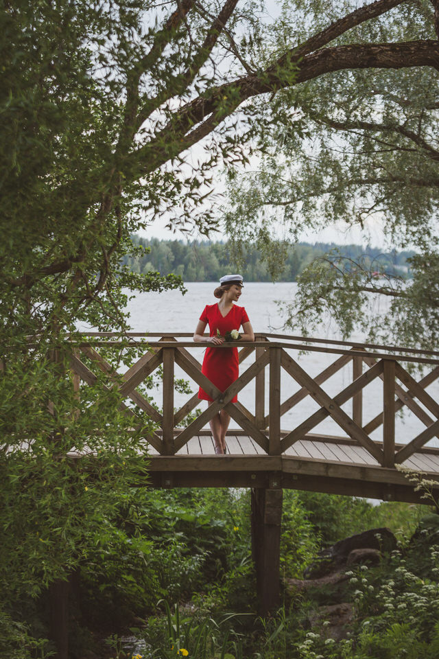 Yo-kuvaus Hatanpään Arboretum