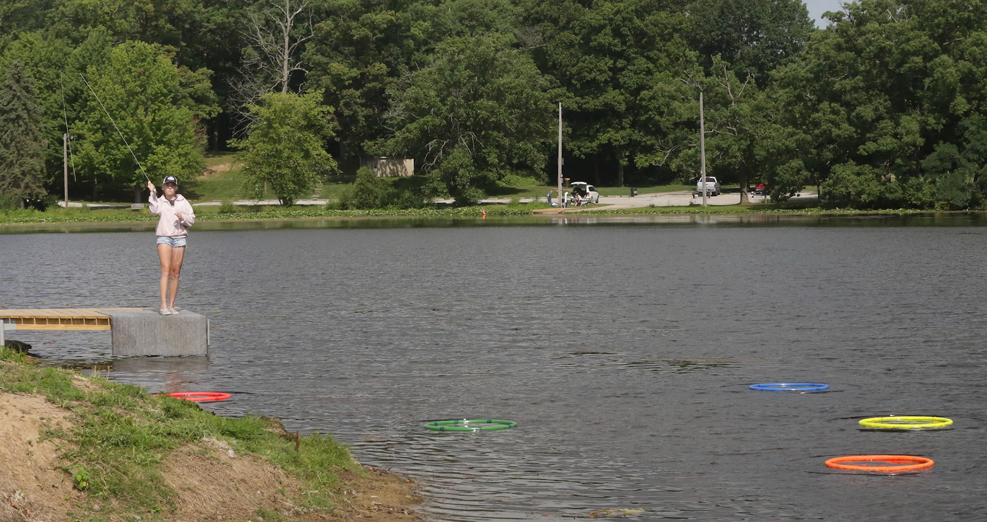 World Champion Trout Accuracy caster Maxine McCormick