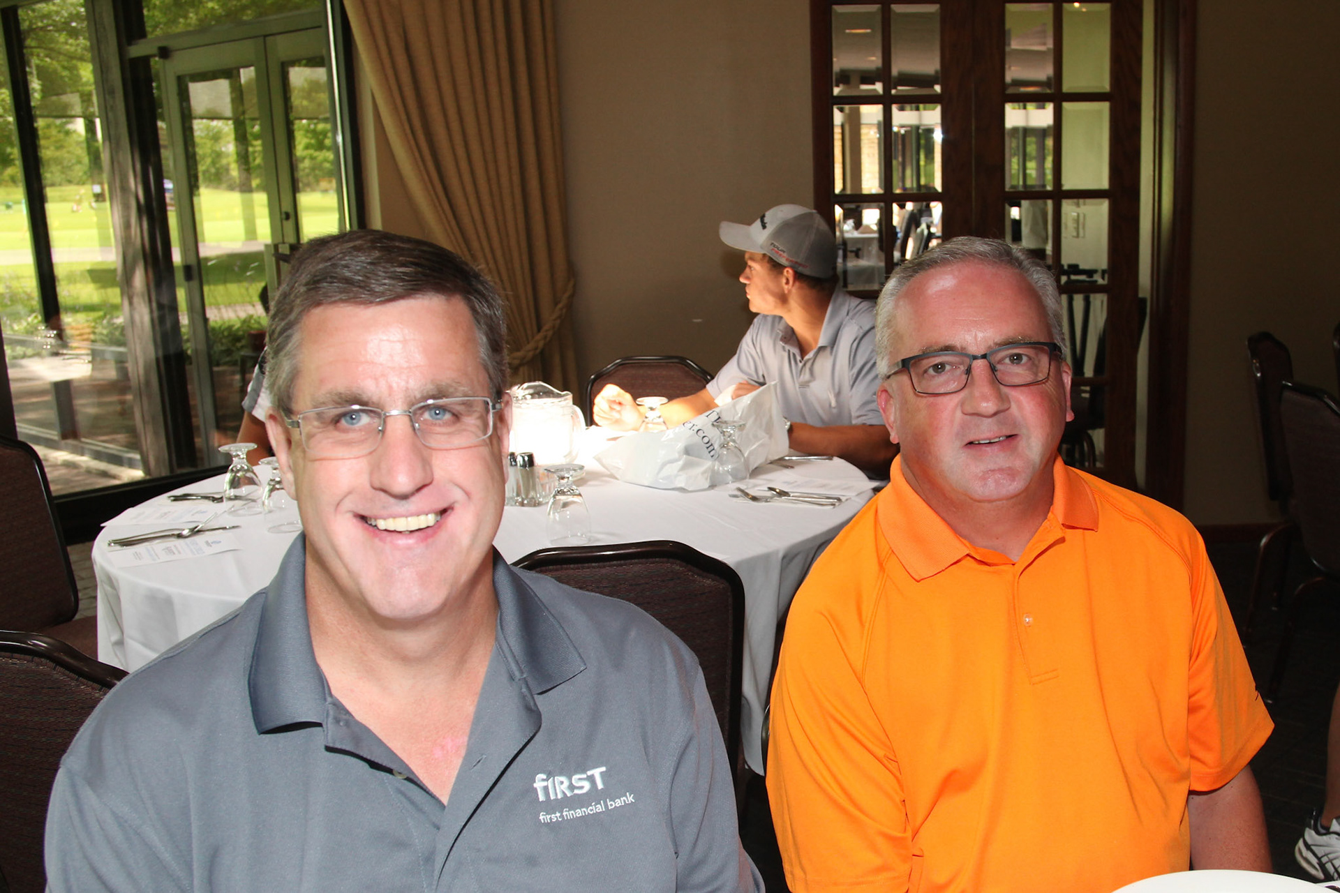 The Boys &amp; Girls Club of Northwest Indiana sponsors at the 30th Annual Golf Classic on Monday at Briar Ridge Country Club. (L to R) Dave Blocher and Kevin Connelly    photo by Tony V. Martin