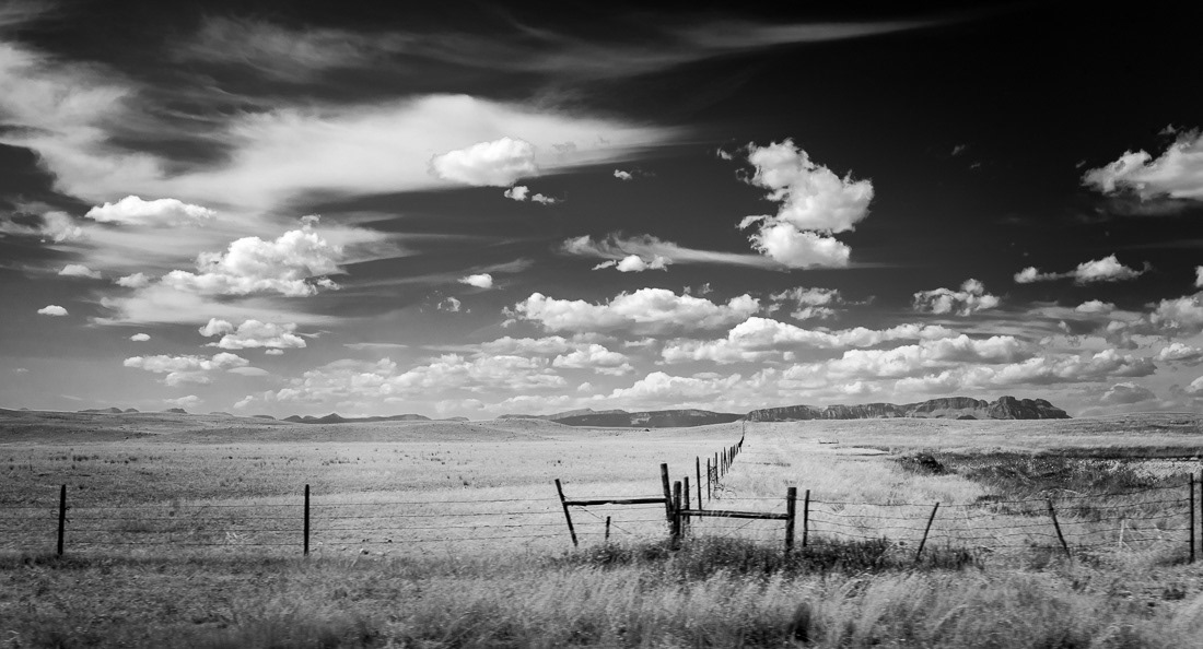 Infinite Horizon On The Road To Yellowstone Somewhere in Montana