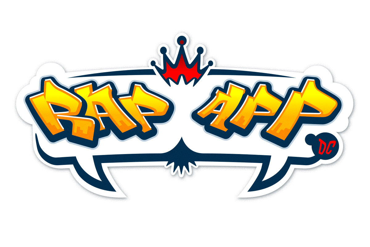 Mark Gervais Illustration and Animation - Rap App Logo