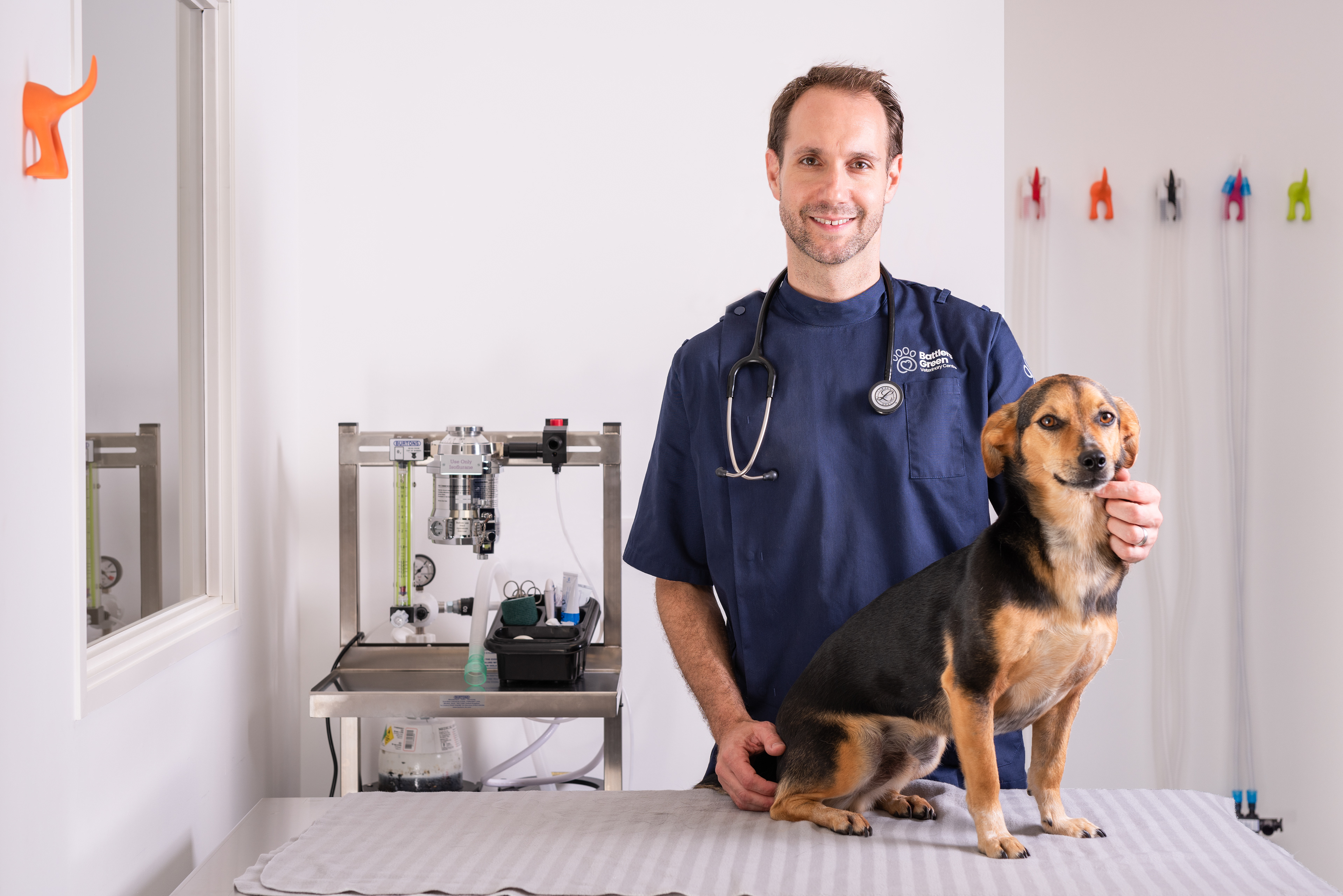 Battlers Green Vets business portrait photography