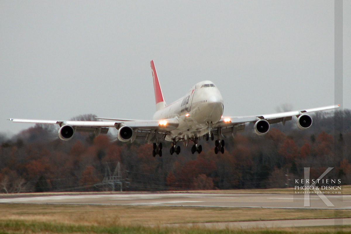 Northwest Airlines - Boeing 747-251 - N624US - Nashville International Airport (KBNA)