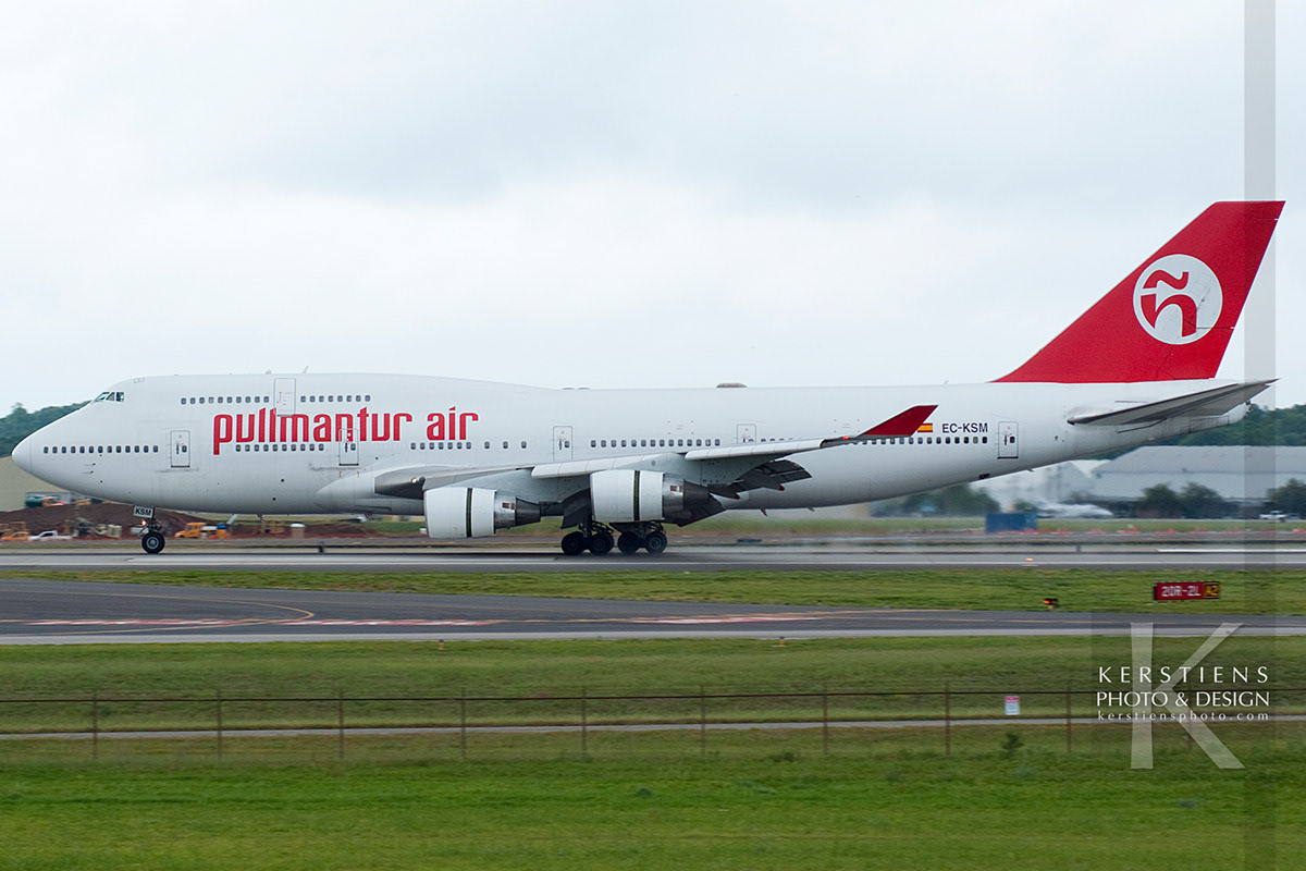 Pullmantur Air - Boeing 747-412 - EC-KSM - Nashville International Airport (KBNA)