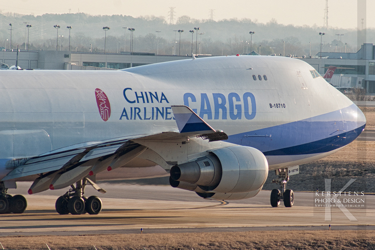 China Airlines Cargo - Boeing 747-409F - B-18710 - Nashville International Airport (KBNA)