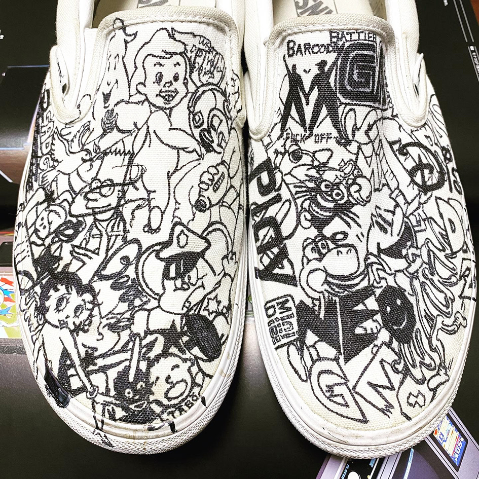 Hand Paint "VANS"