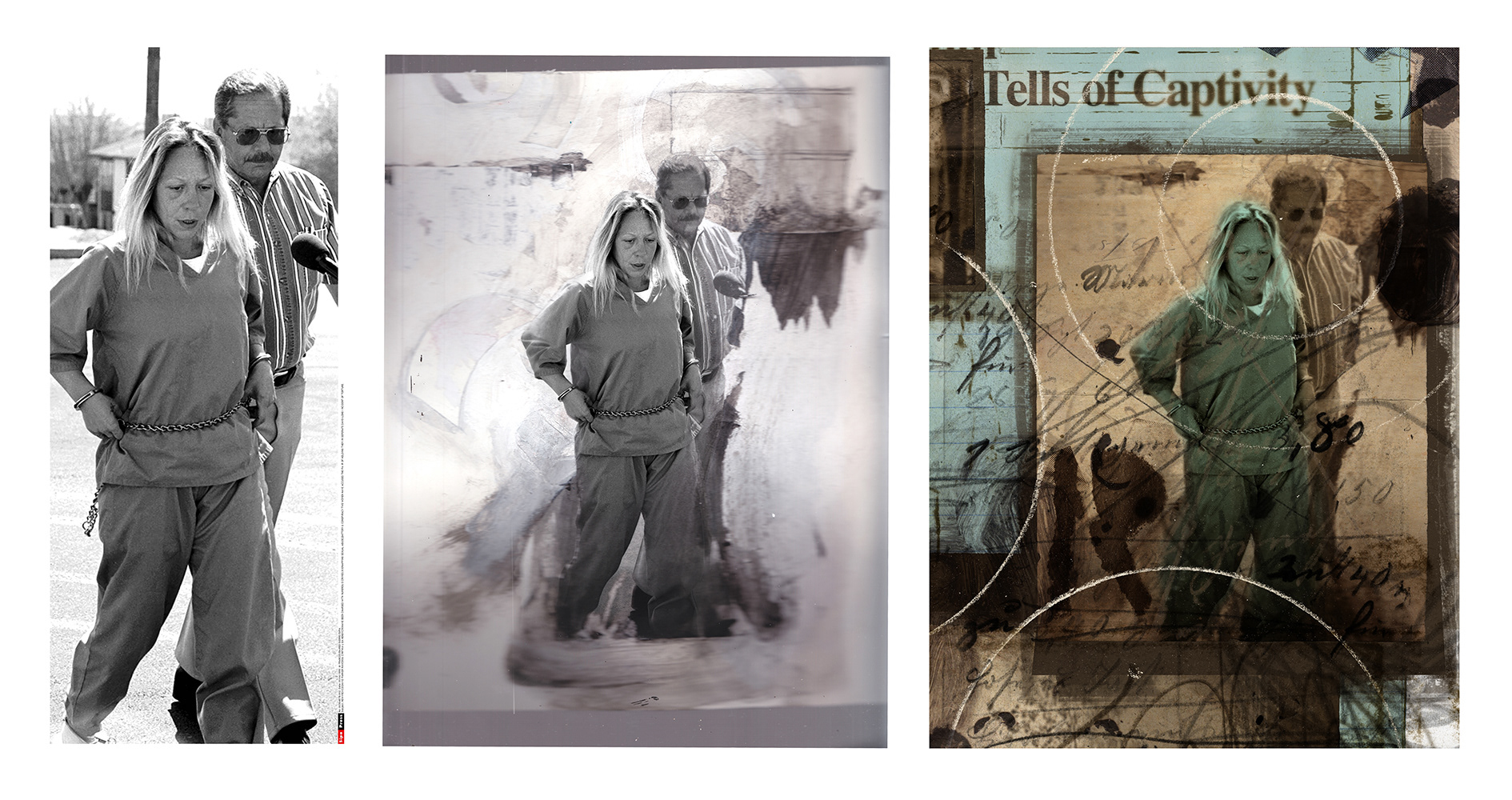 example of turning press-photos into collages