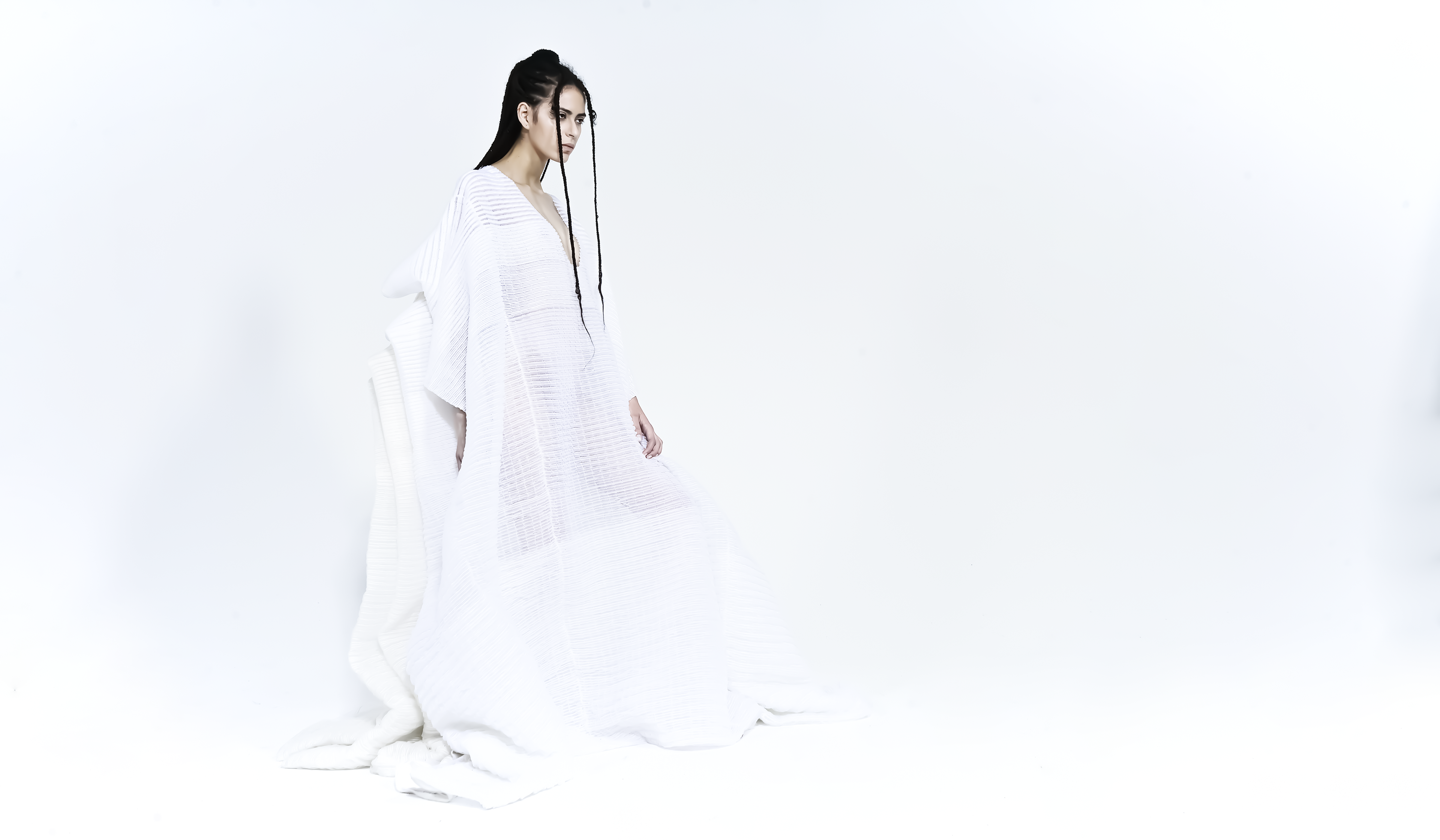 Designed by Albane de Saint-Laurent / Model : Pauline Manuel
