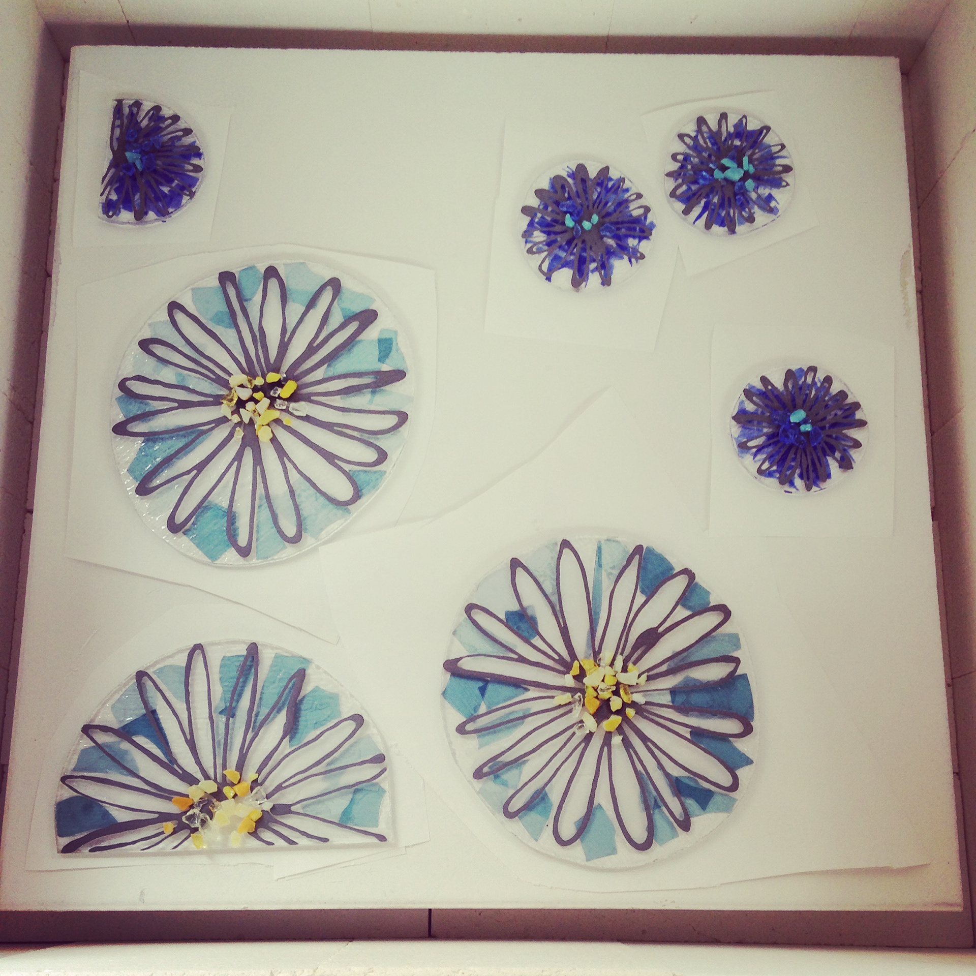 Fused Glass beginners workshops and classes in Leeds