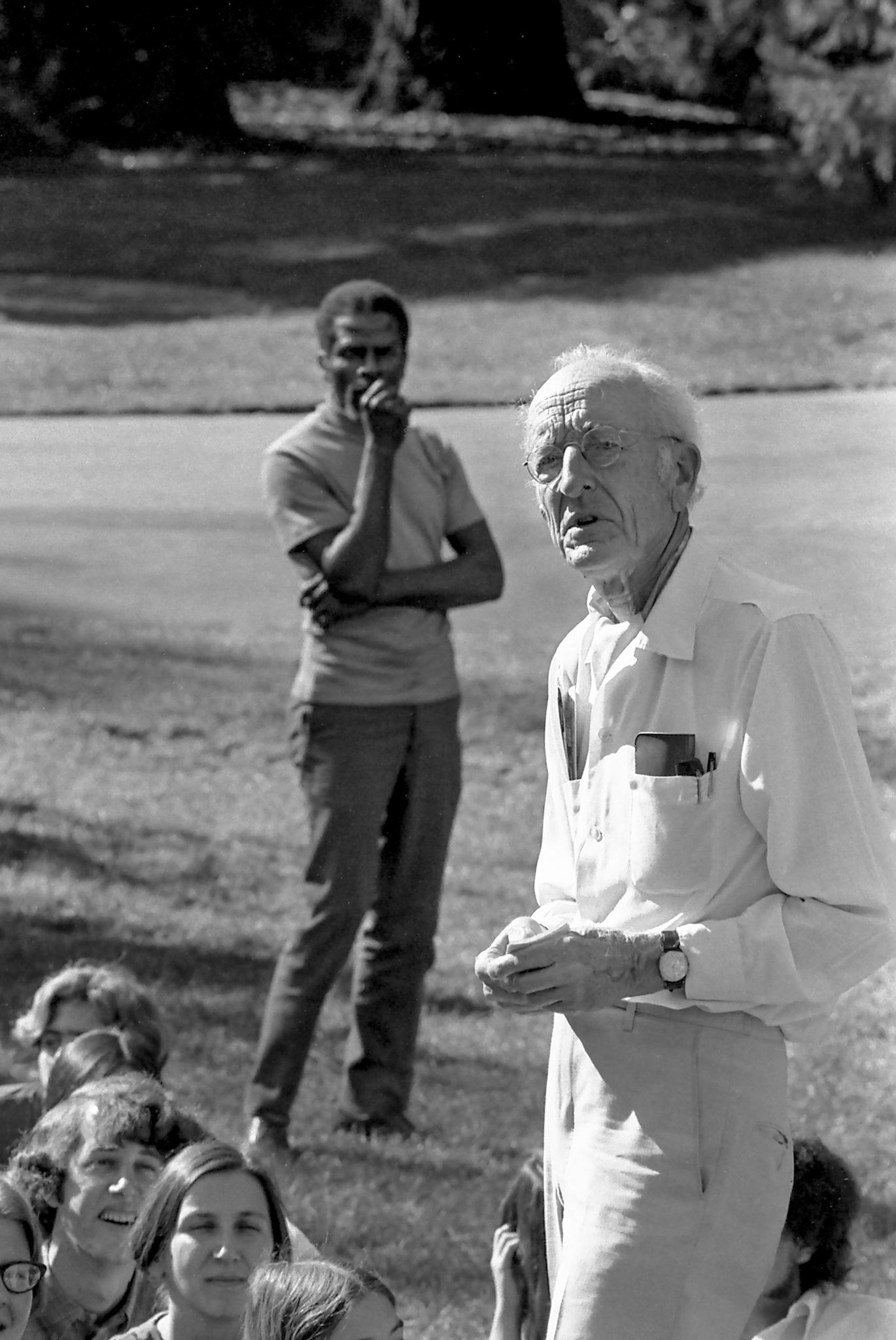 Charles Seeger, Berkeley 1970