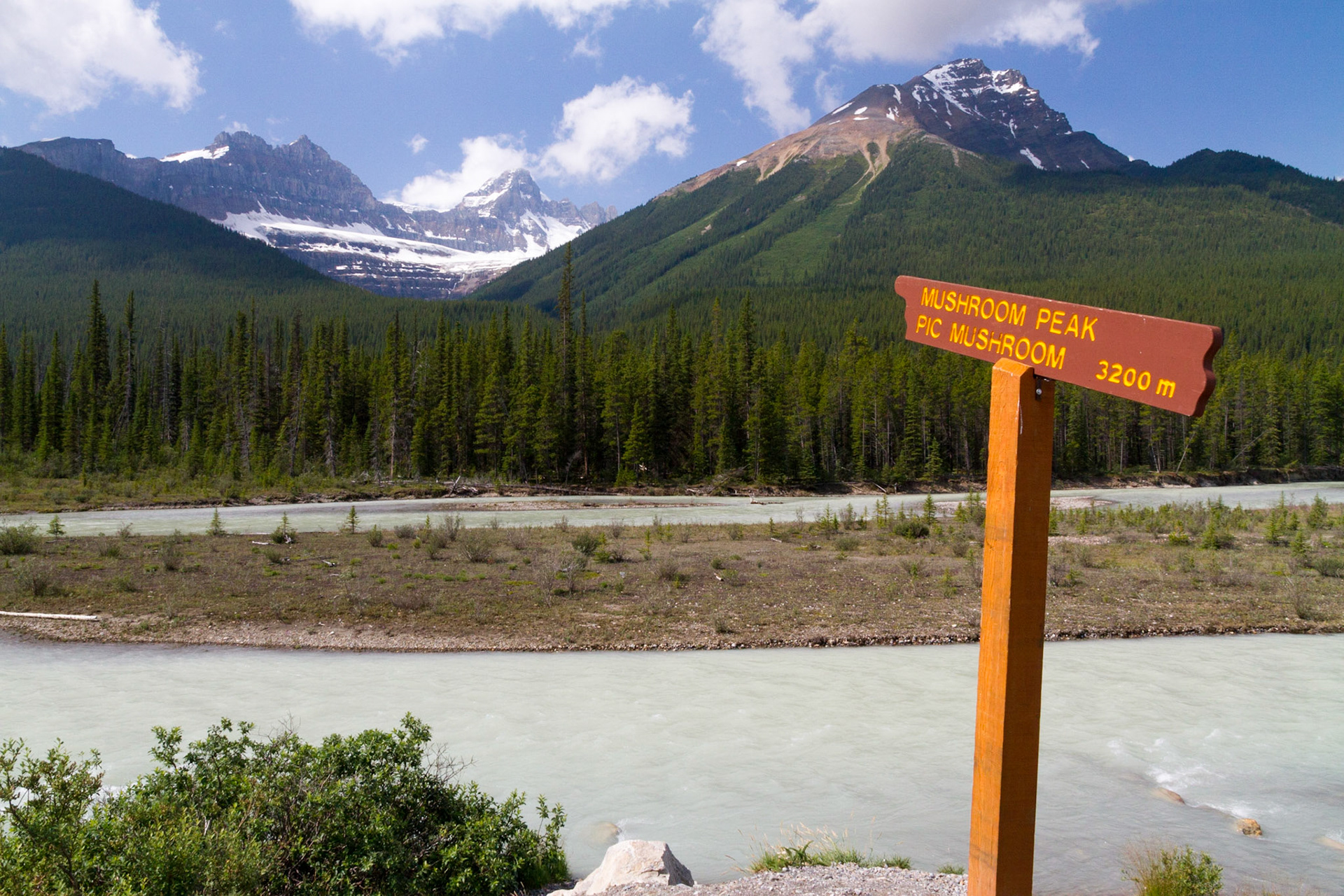 Mushroom Peak, Icefields Parkway