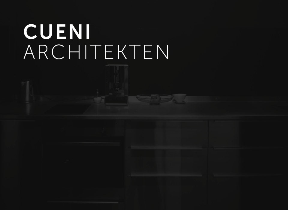 Cueni Architekten Logo Introtafel