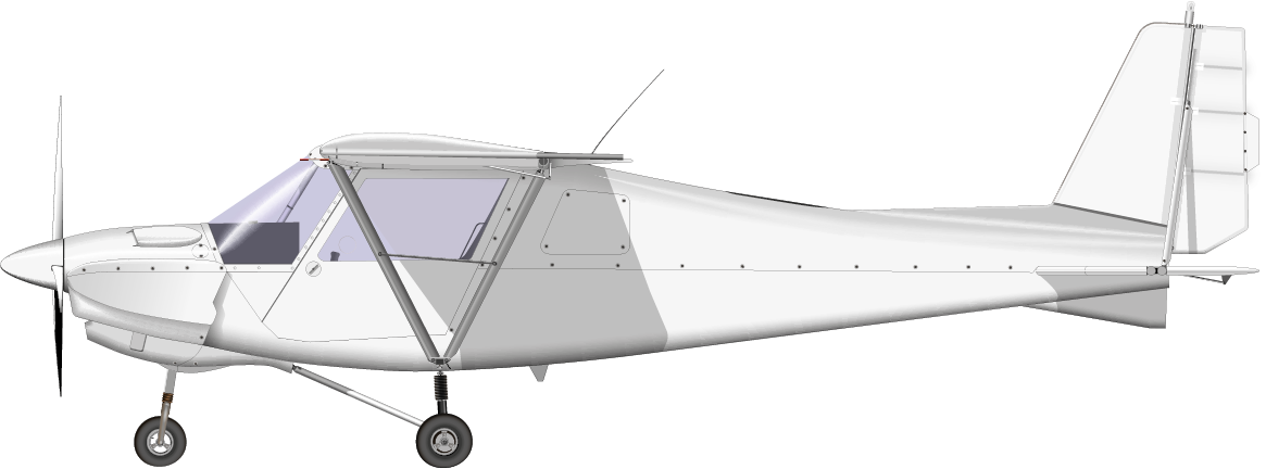 Glyn Chadwick - Ikarus C42 light aircraft