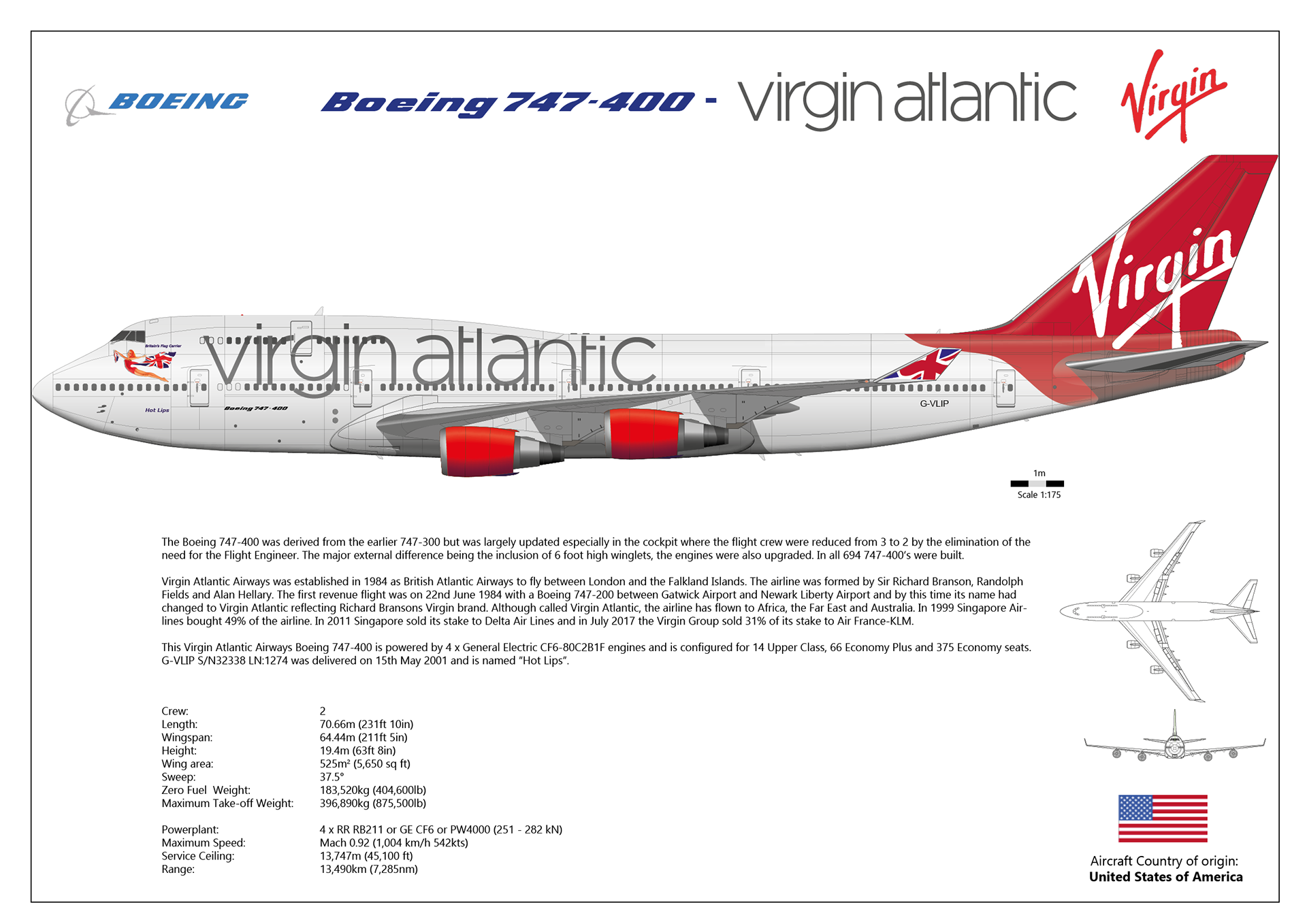 Boeing 747 Virgin Atlantic