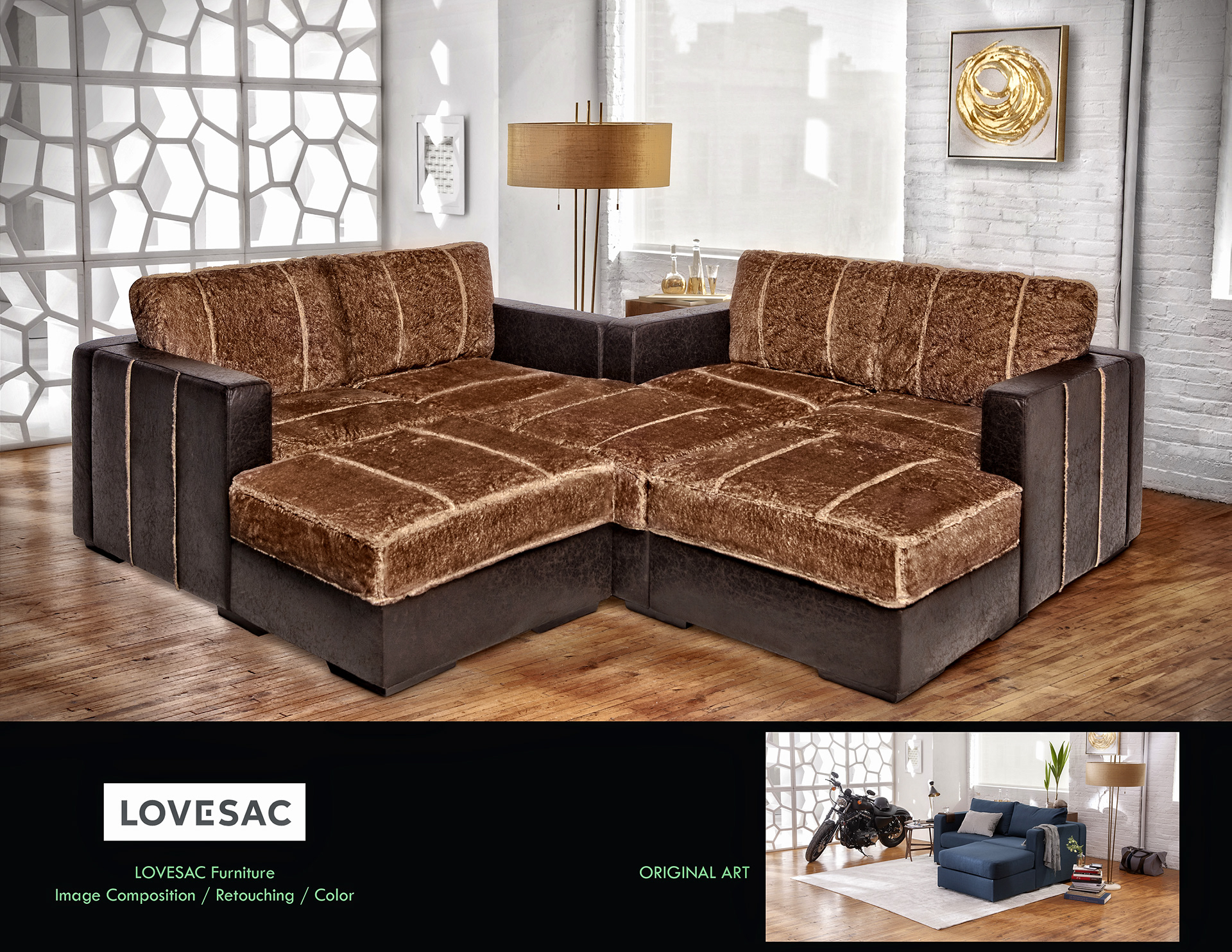 EDGE DIGITAL IMAGING LoveSac Furniture