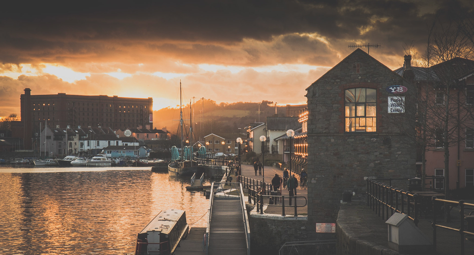 Poole's Wharf Sunset