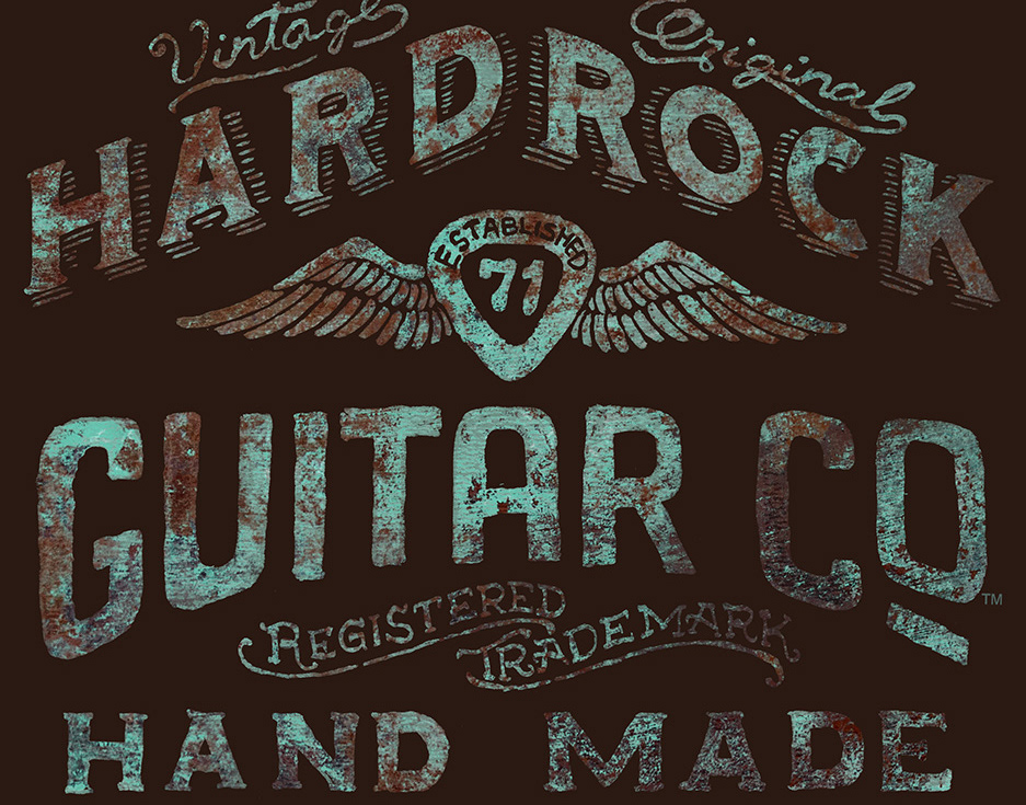 Michael Hinkle Graphic Design and Illustration - Hard Rock T-shirt designs