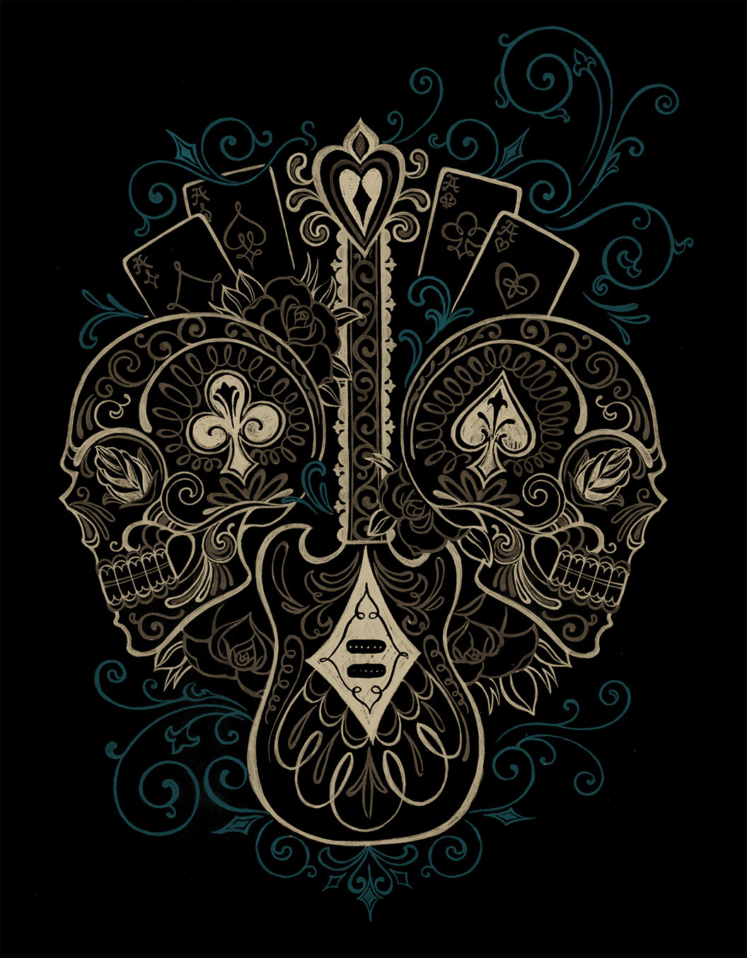 Michael Hinkle Graphic Design and Illustration - Lucky Brand T-shirt Designs